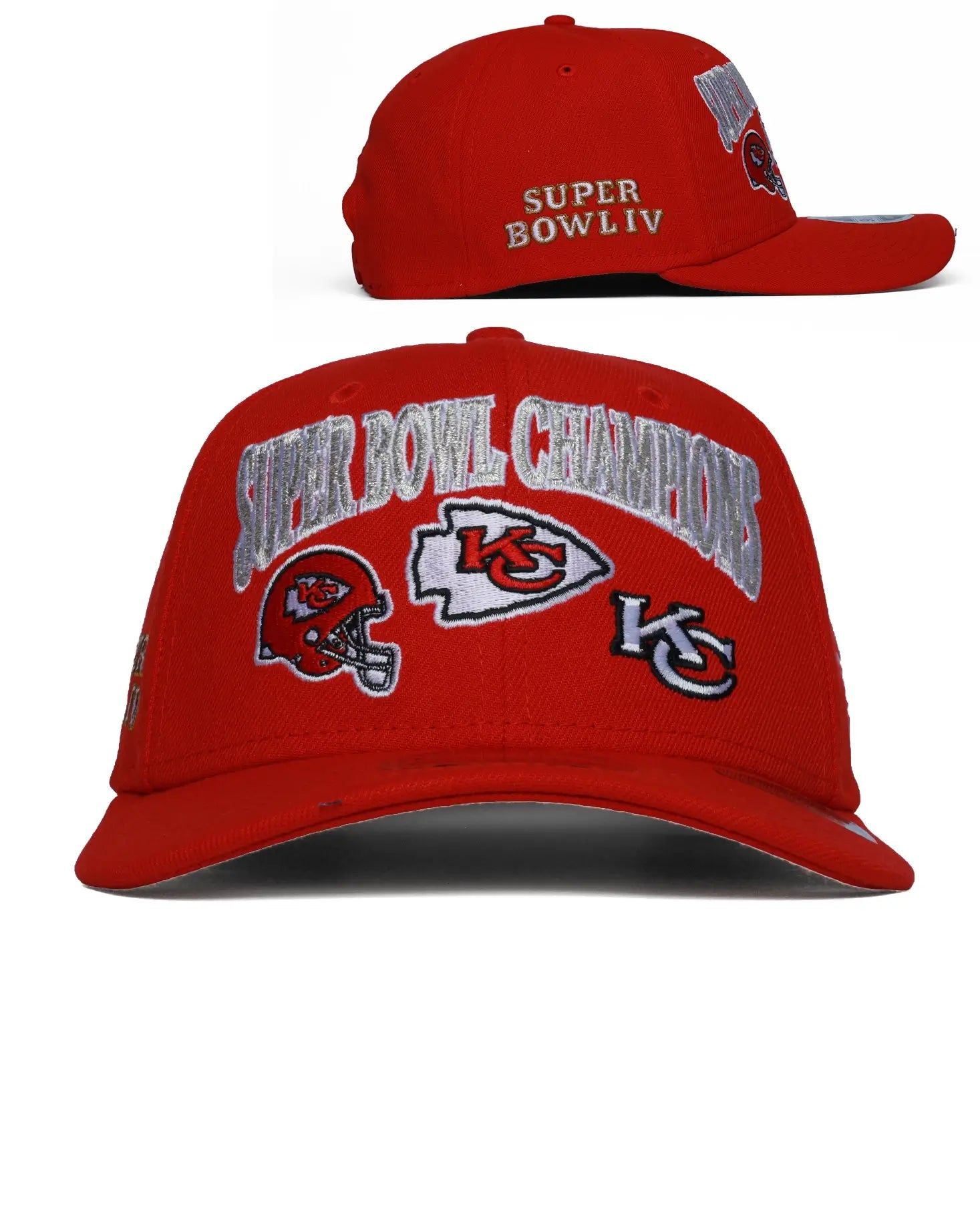Kansas City Chiefs 9Senenty Super Bowl Stretch-Snap Hat
