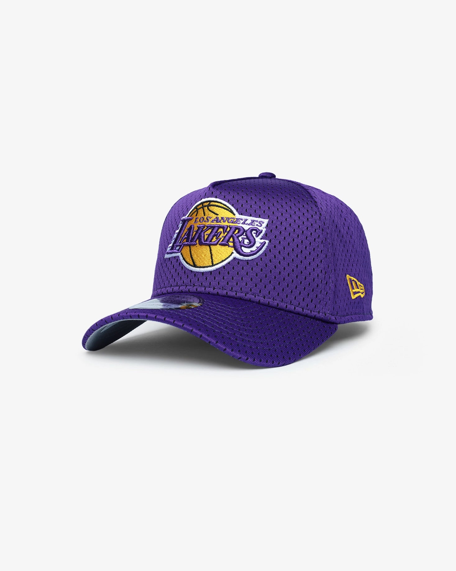 Los Angeles Lakers 9Forty A-Frame Basketball Mesh Adjustable Hat