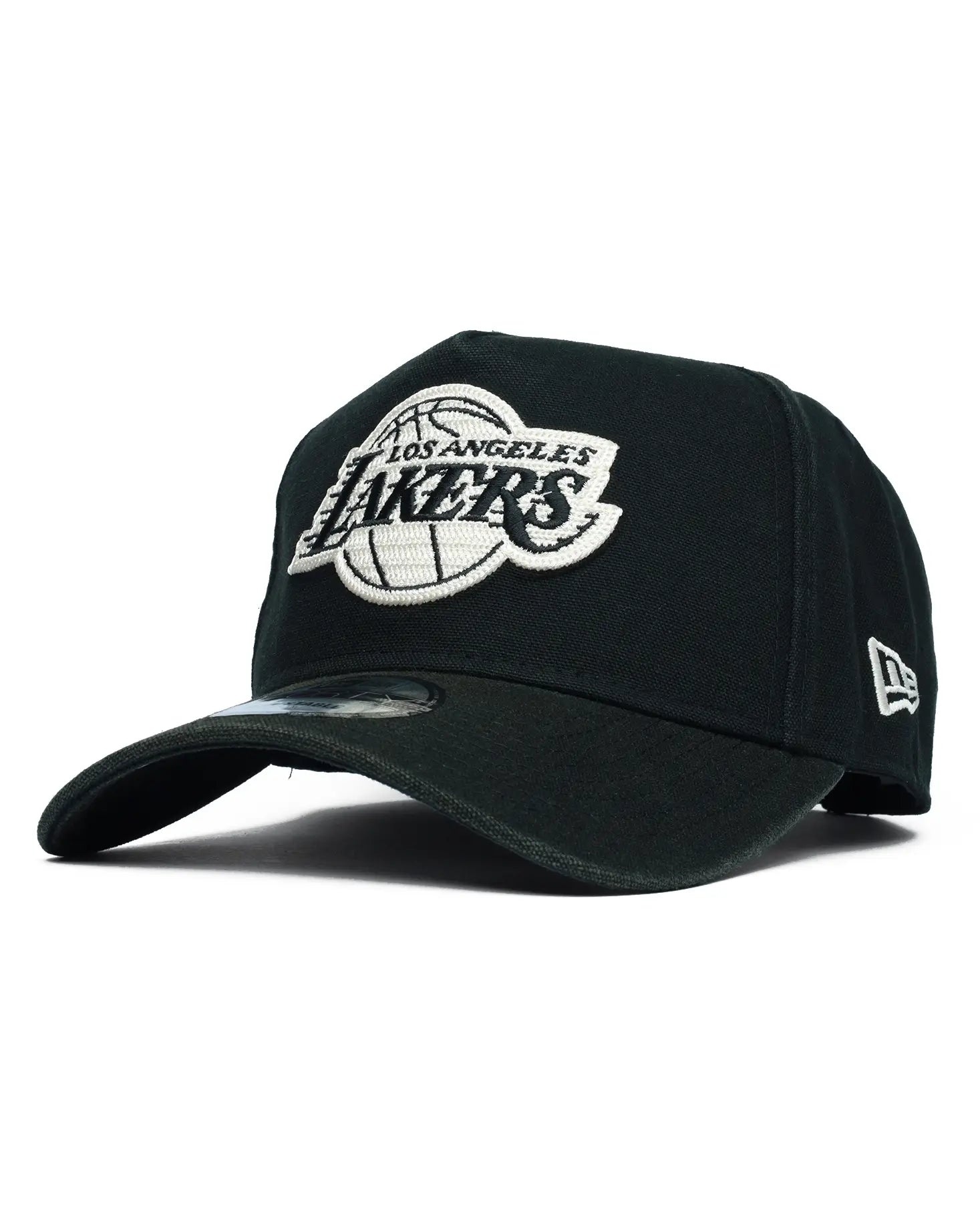 Los Angeles Lakers Washed Canvas 9Forty A-Frame Adjustable