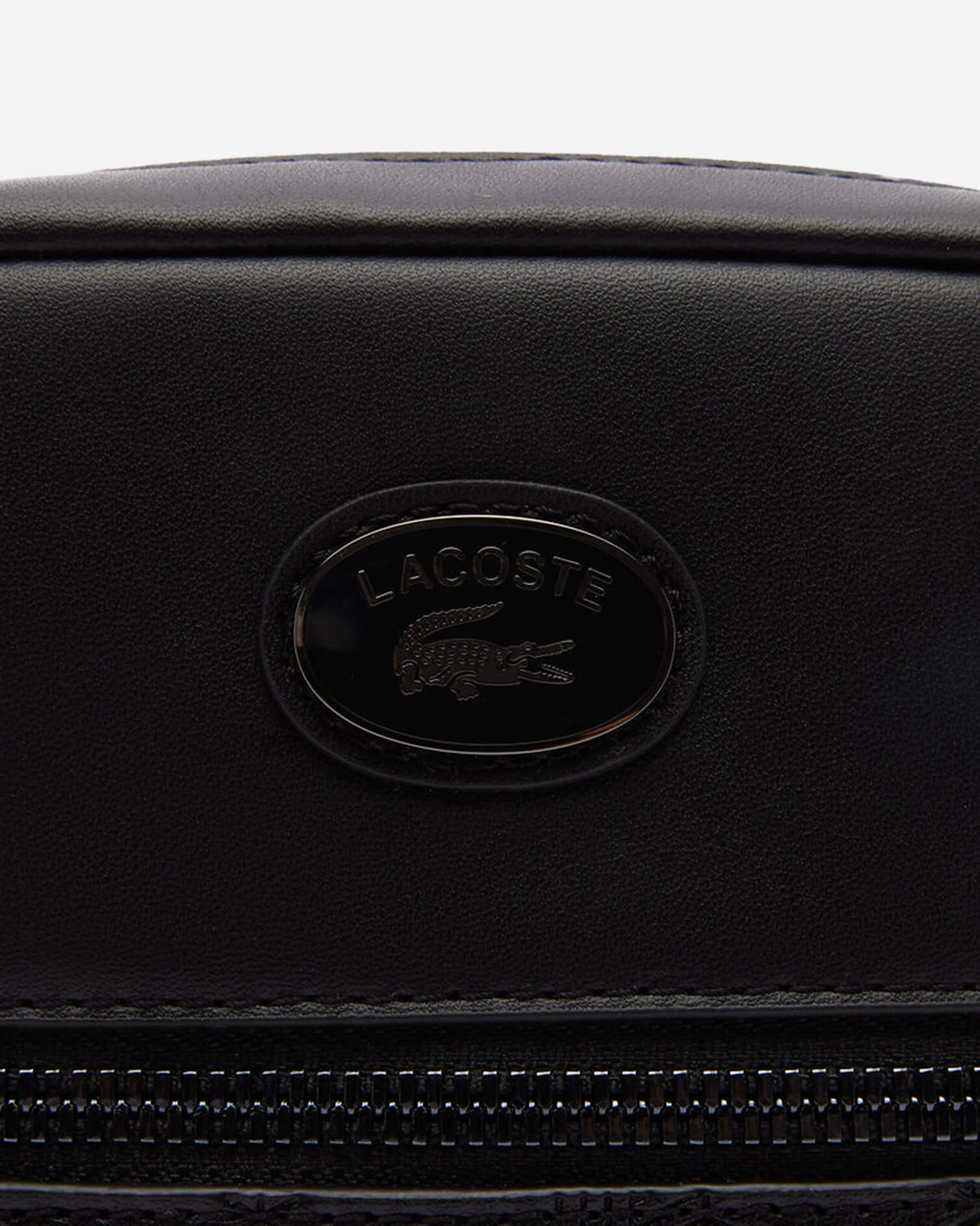 Lacoste Leather Monogram Satchel