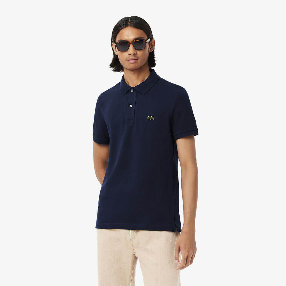 Lacoste Navy Slim Fit Polo Shirt
