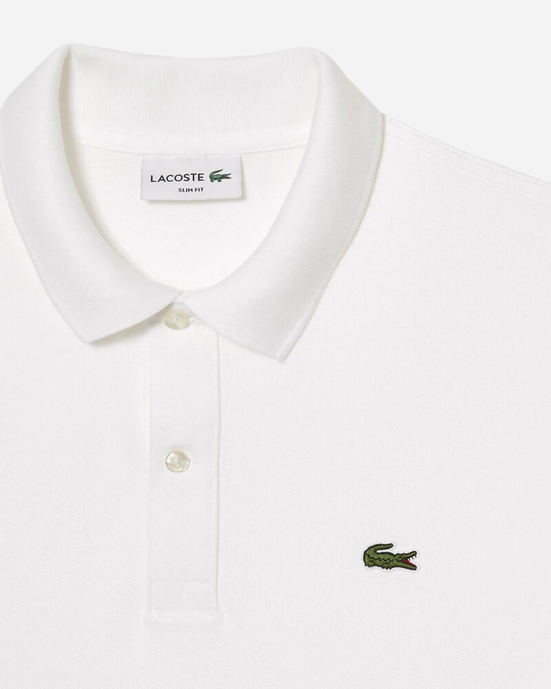 Lacoste Original Slim Fit Polo Shirt White
