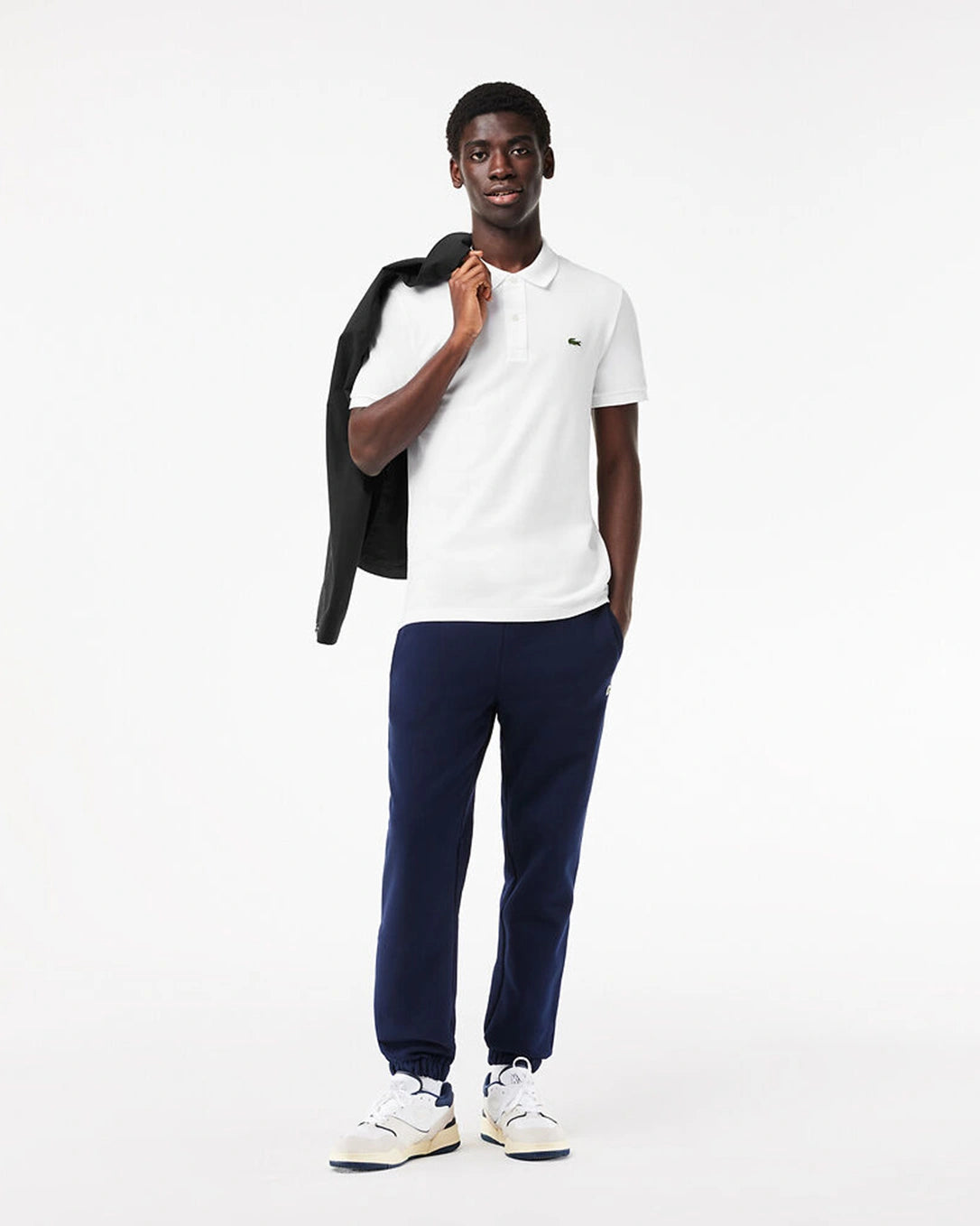 Lacoste Original Slim Fit Polo Shirt White
