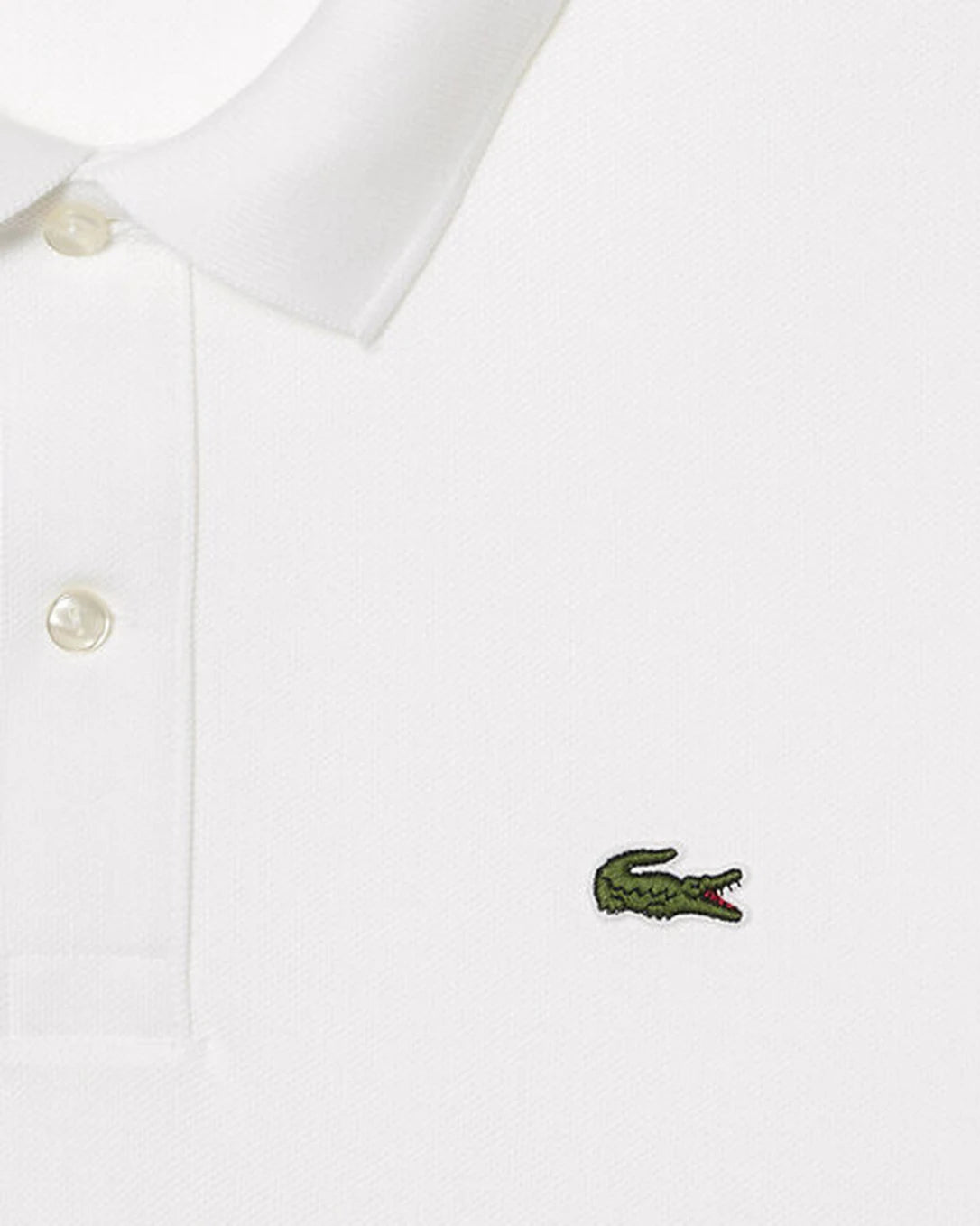 Lacoste Original Slim Fit Polo Shirt White
