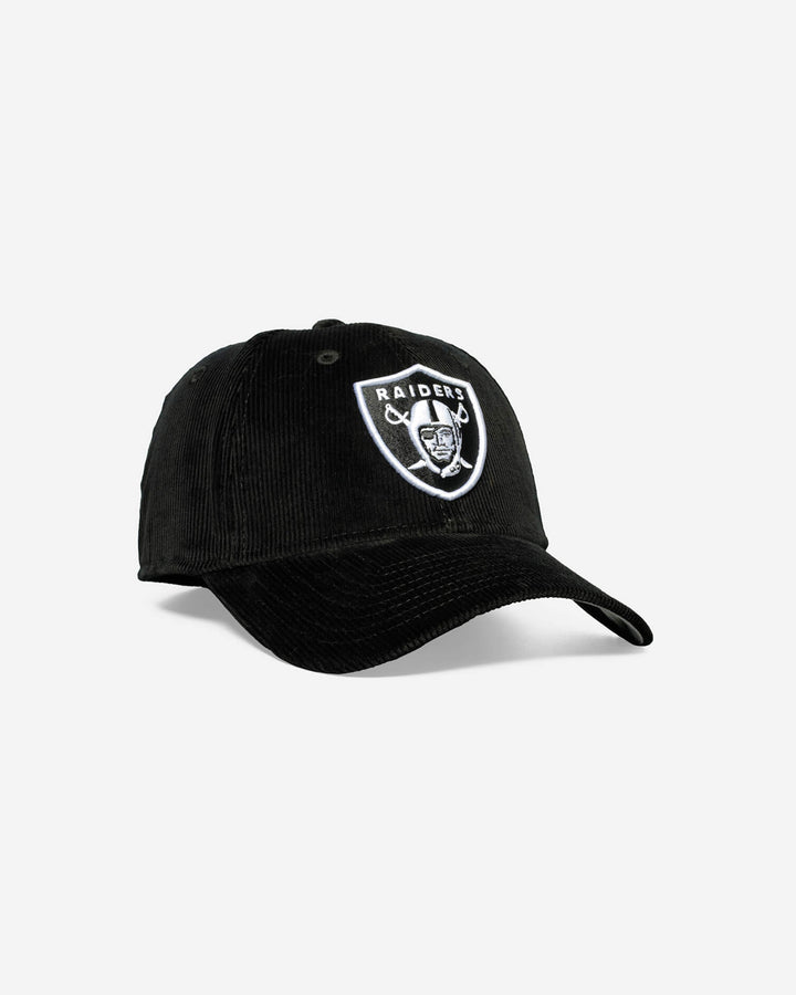 Las Vegas Raiders Black Cord Fitted Cap
