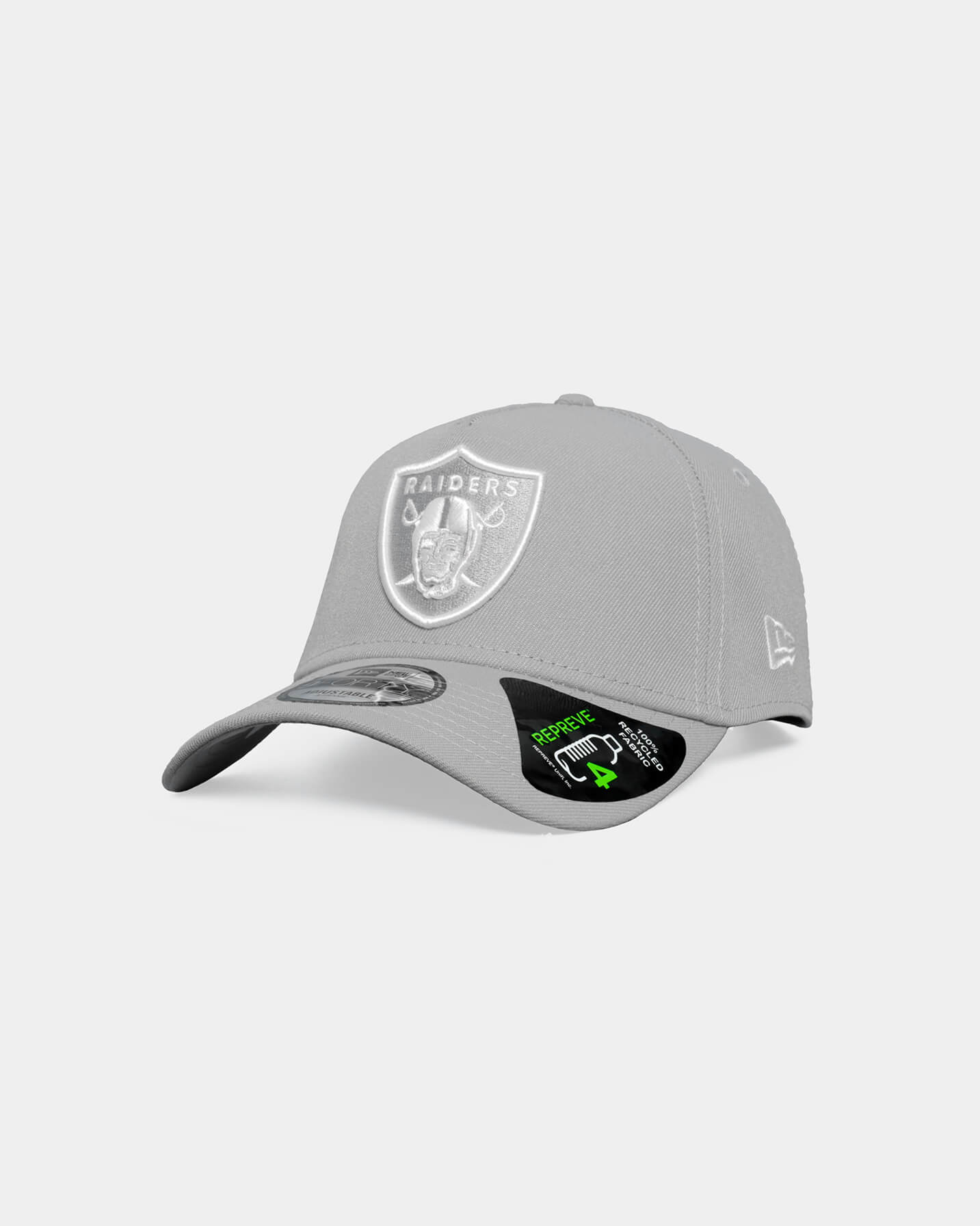 Las Vegas Raiders Repreve Cloud 9Forty A-Frame Snapback