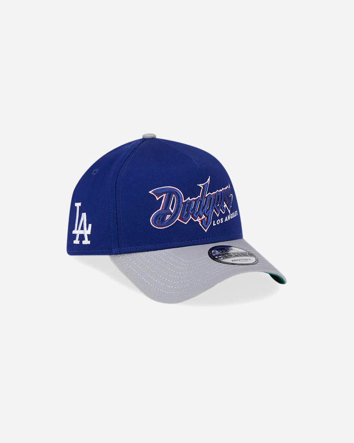 Los Angeles Dodgers Gothic Script 9Forty A-Frame Snapback