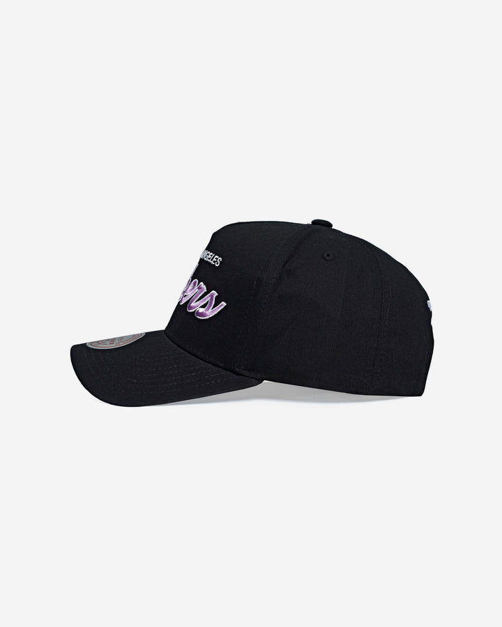Los Angeles Lakers Team Script Pro Pinch Snapback