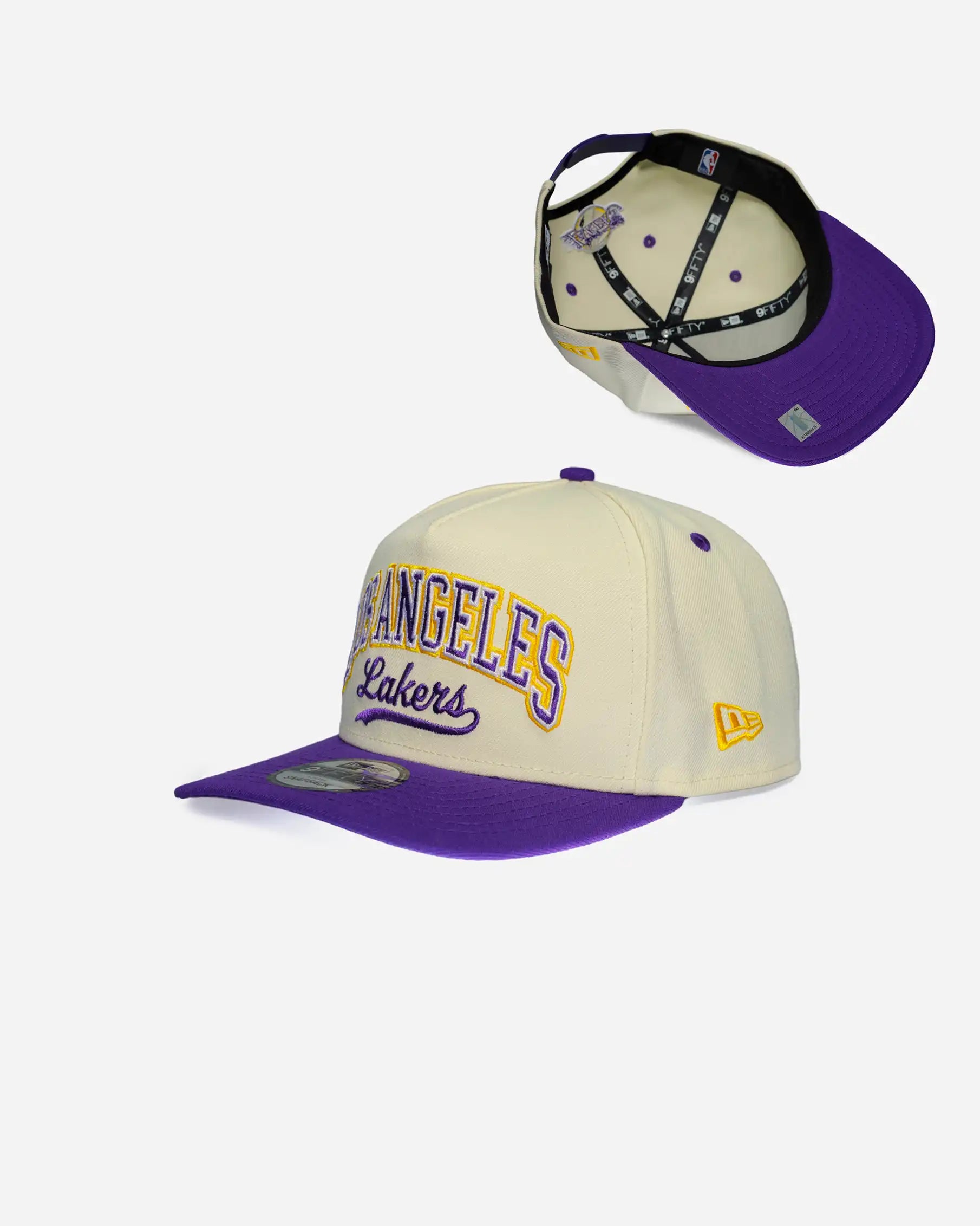 Los Angeles Lakers 2-Tone Script 9FIFTY Snapback
