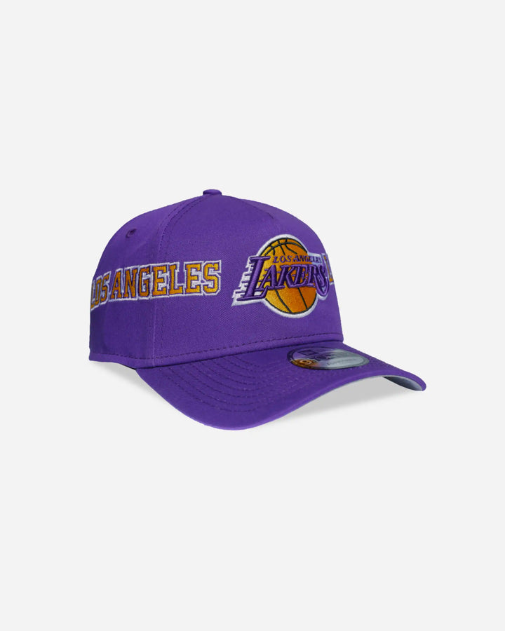 Los Angeles Lakers 9Forty A-Frame Snapback
