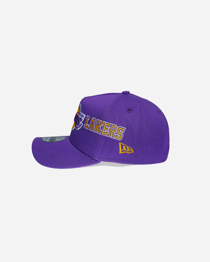 Los Angeles Lakers 9Forty A-Frame Snapback

