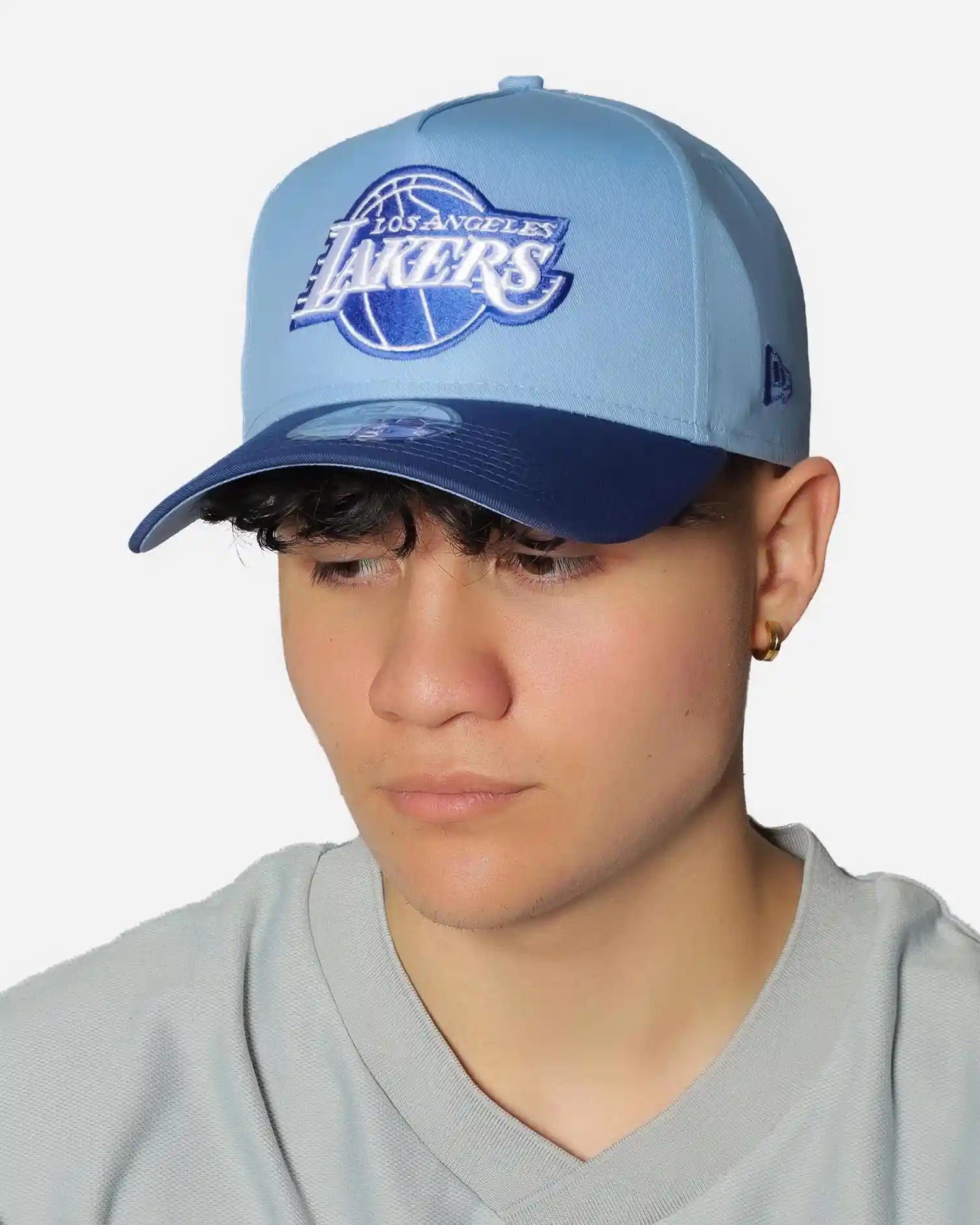 Los Angeles Lakers Deep Freeze 9FORTY A-Frame Snapback
