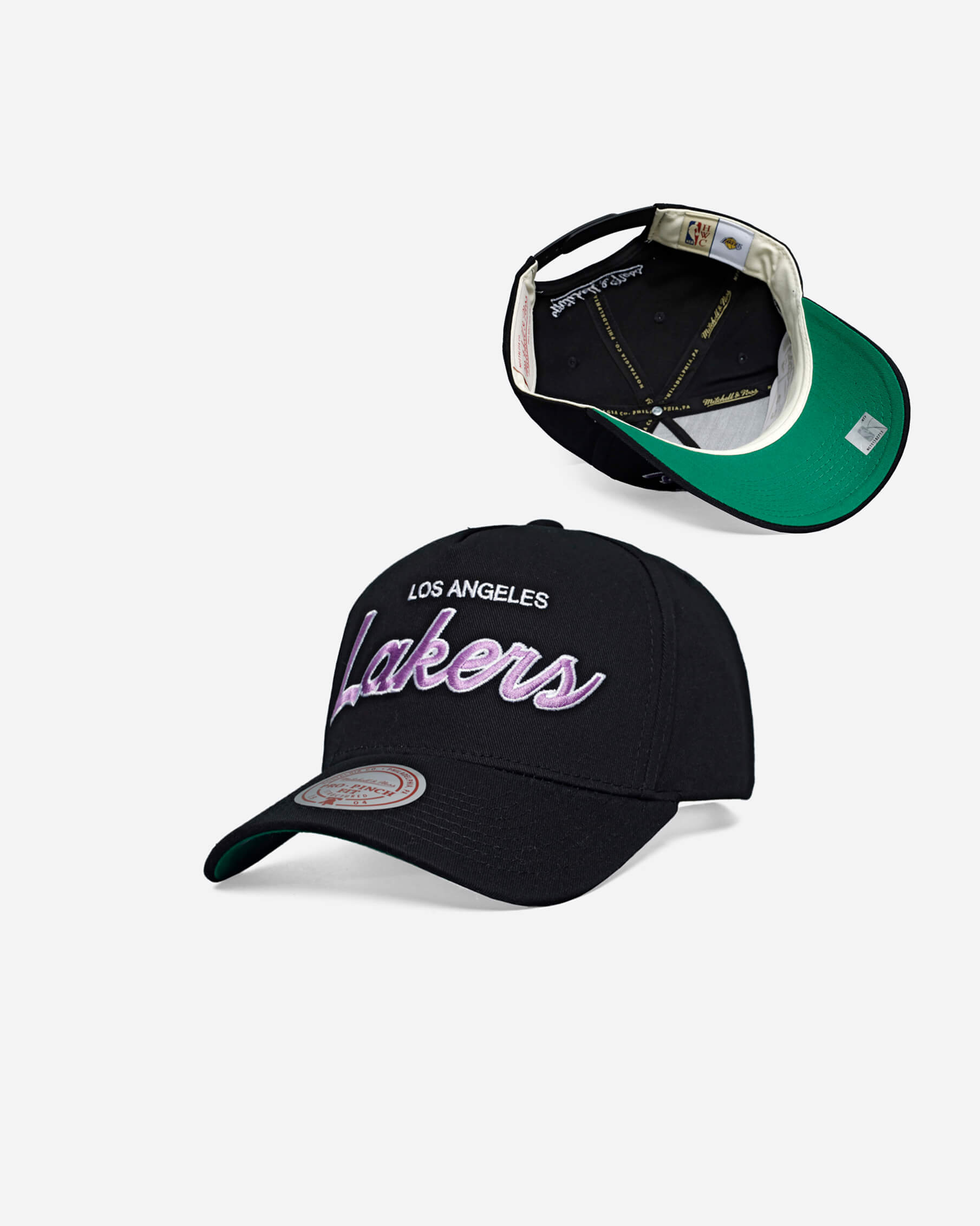 Los Angeles Lakers Team Script Pro Pinch Snapback
