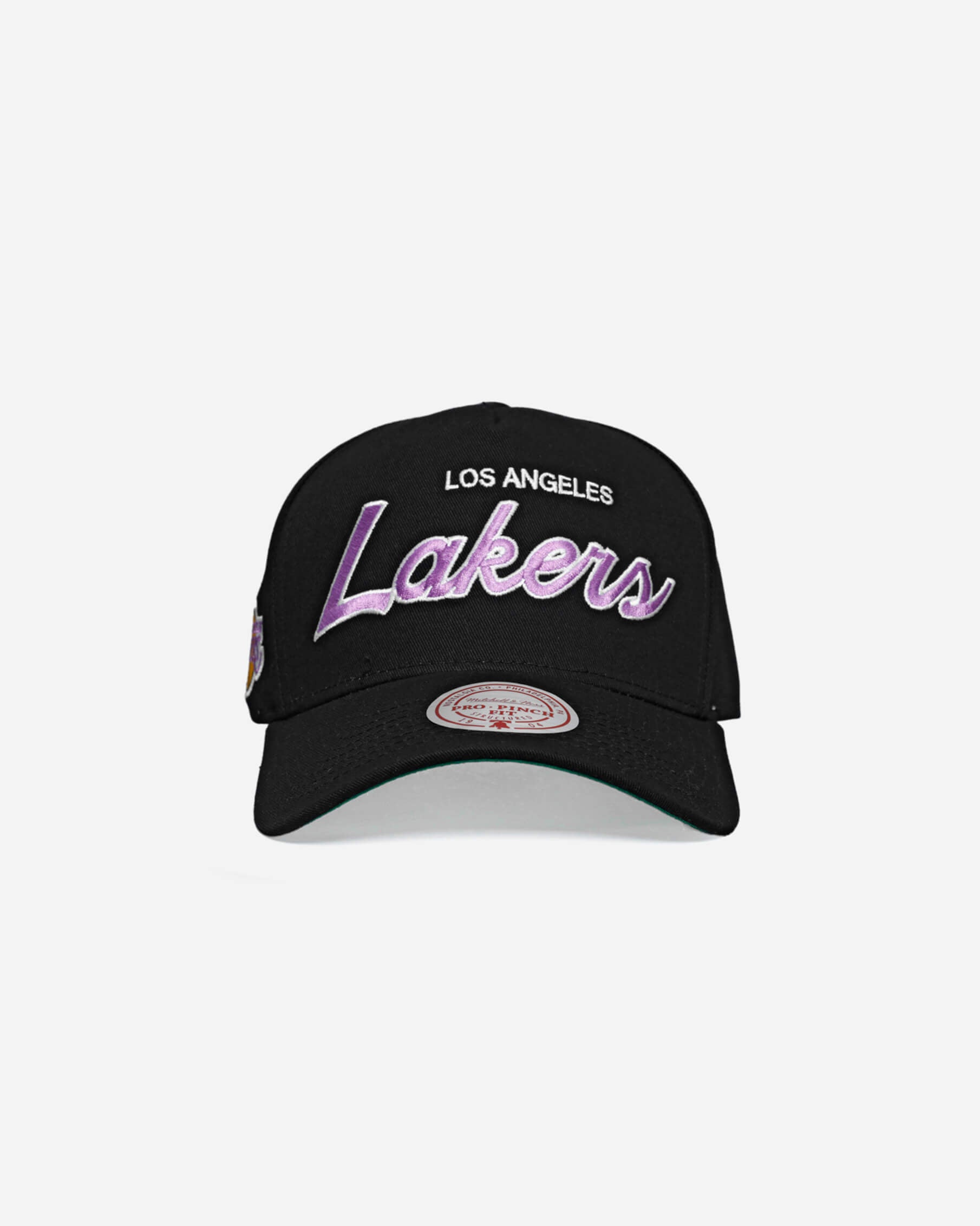 Los Angeles Lakers Team Script Pro Pinch Snapback