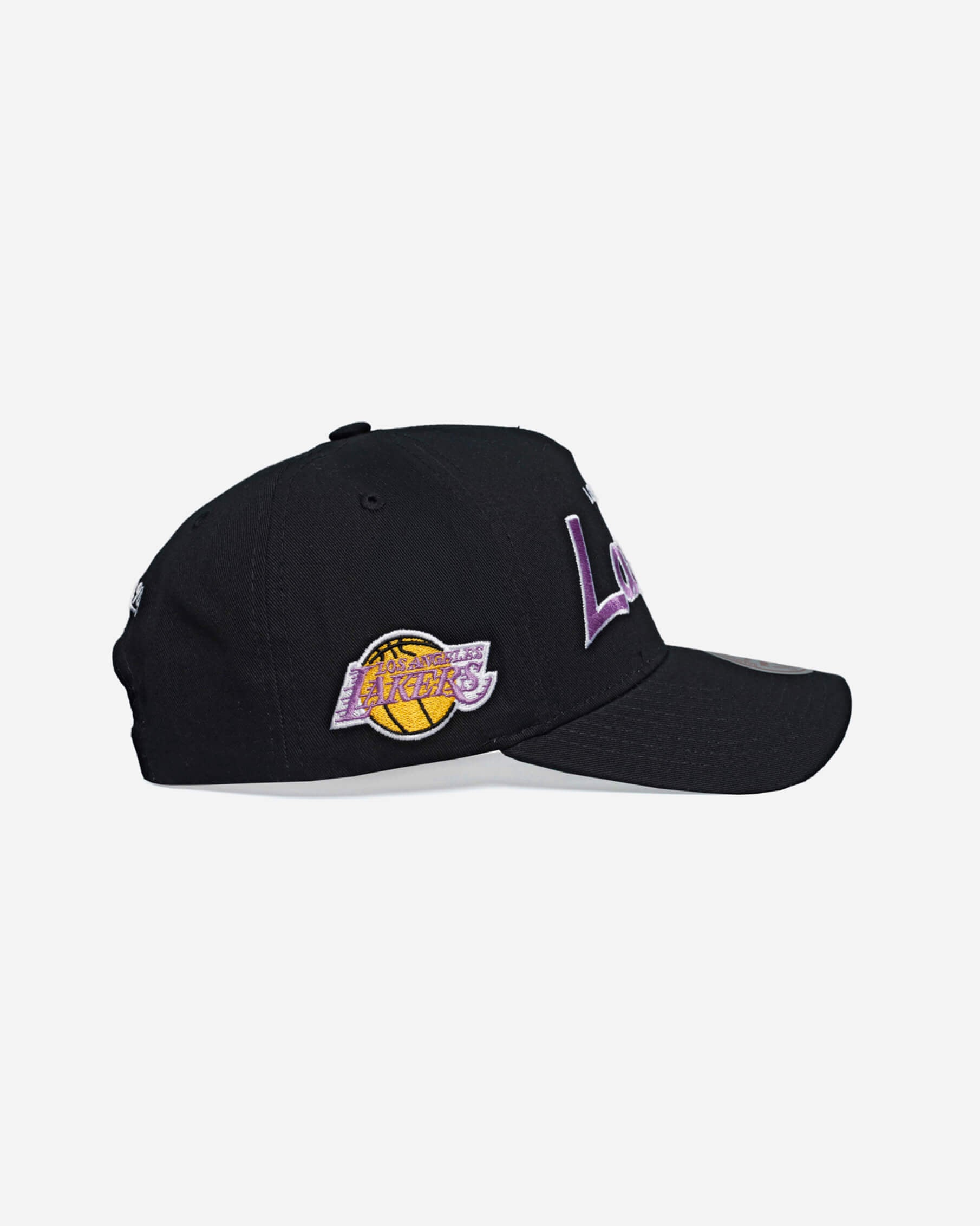 Los Angeles Lakers Team Script Pro Pinch Snapback