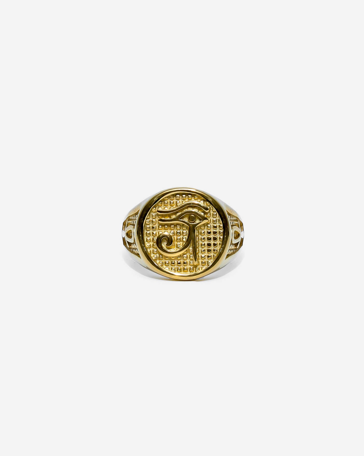 Eye of Horus Ring - Gold Plated