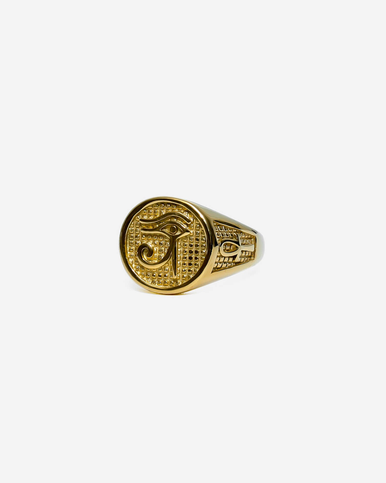 Eye of Horus Ring - Gold Plated