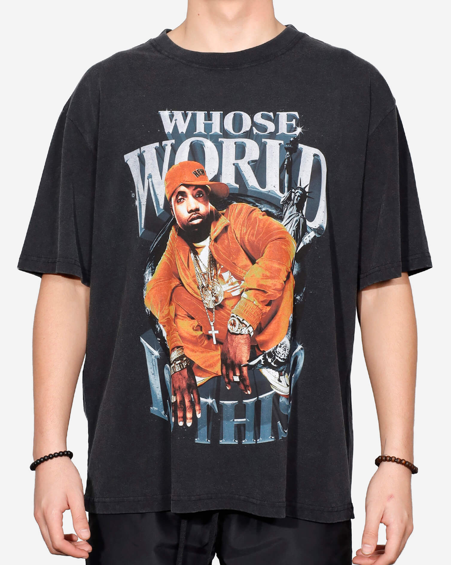 NAS Oversized Graphics T-Shirt