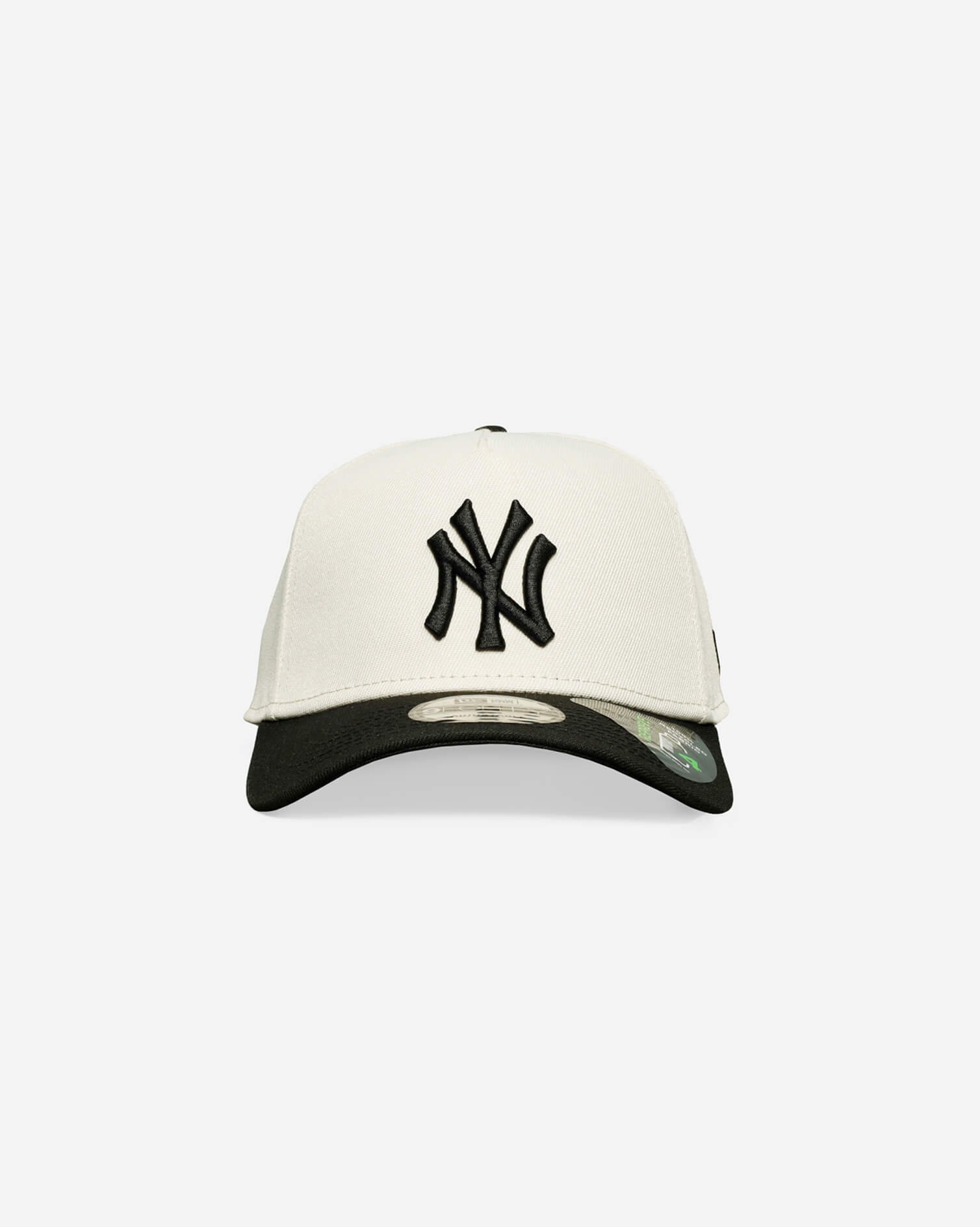 New York Yankees A-Frame Two-Tone Black Snapback