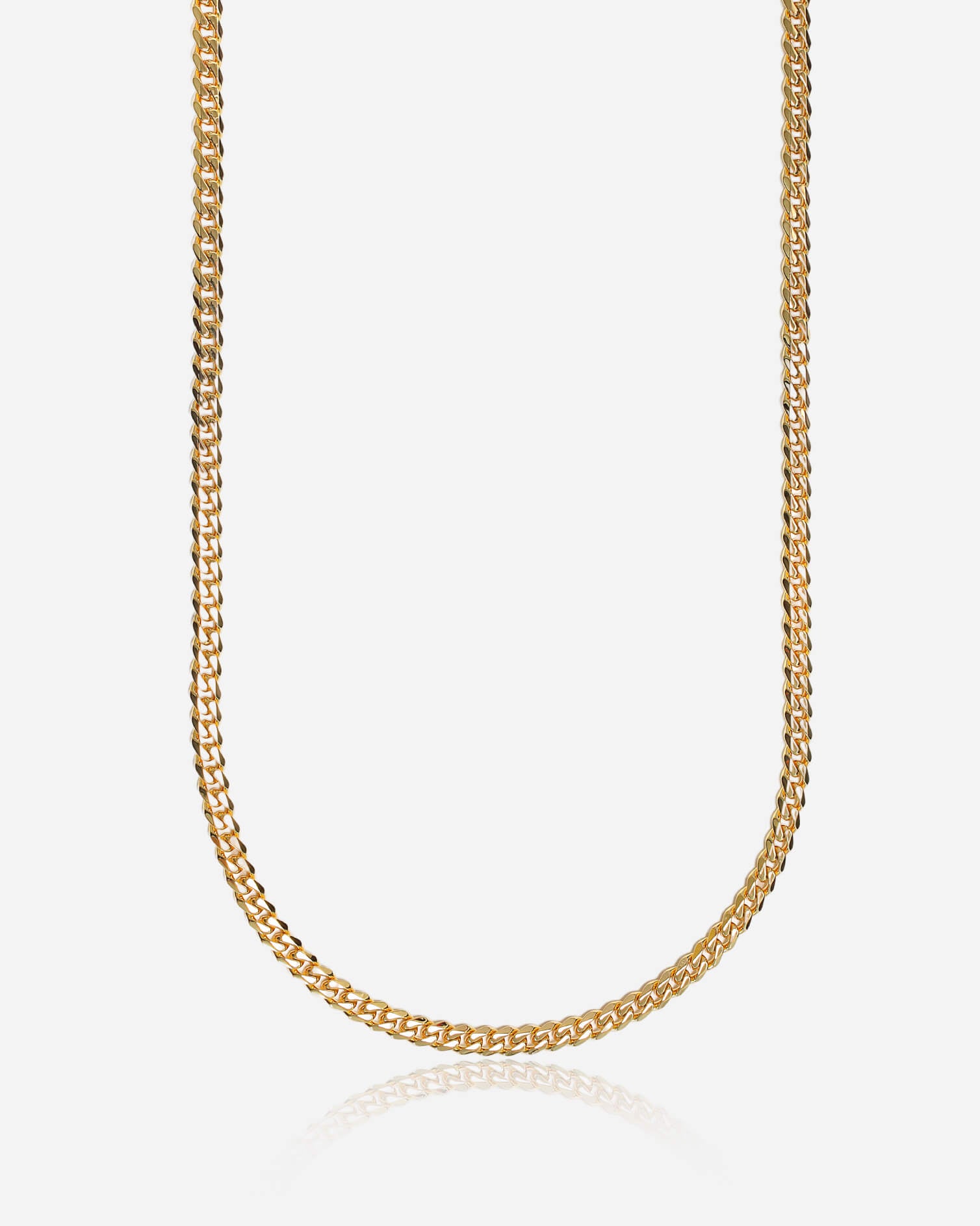 Gracias Dios Cuban Chain 7mmX61CM Gold Plated