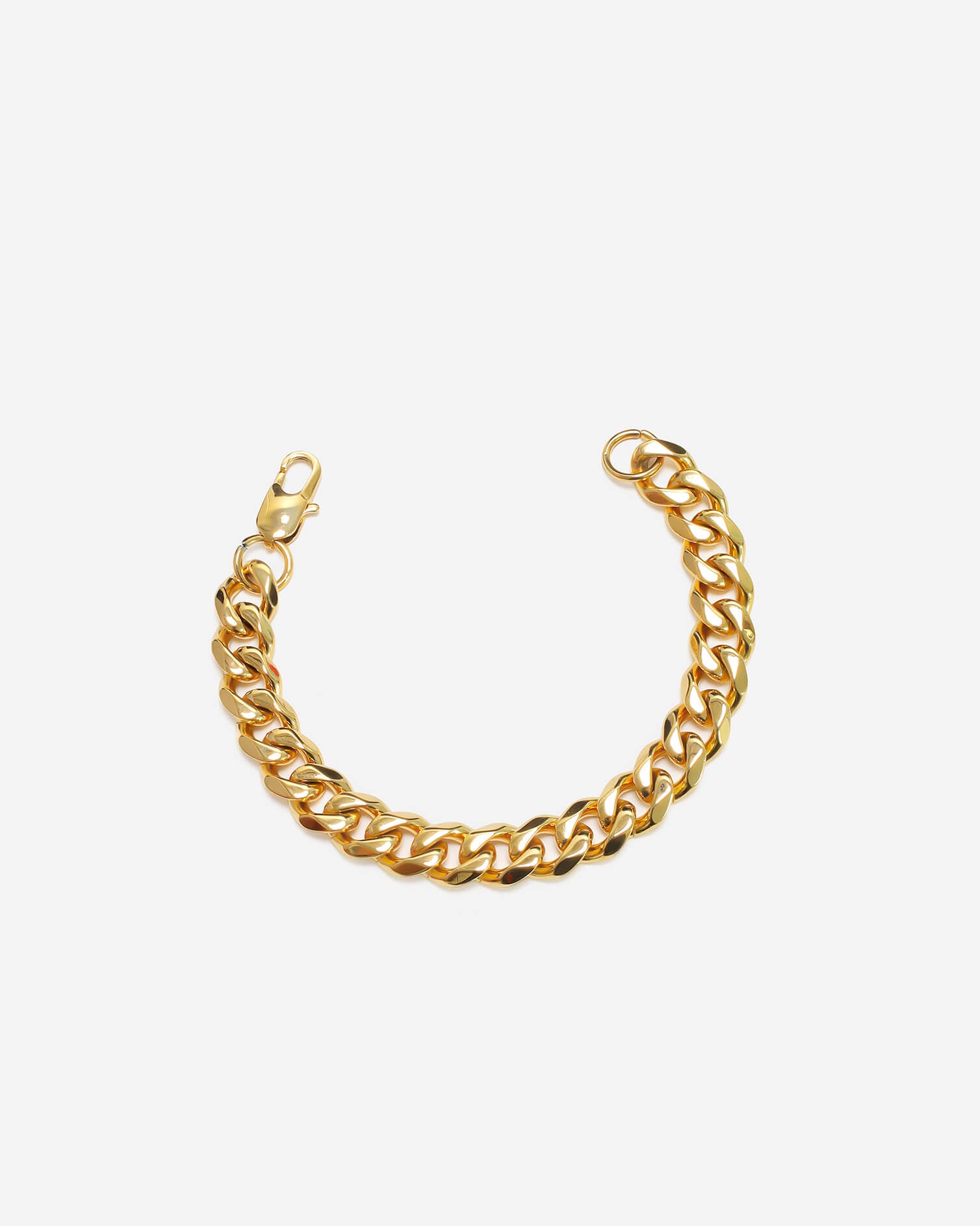 GD Cuban Bracelet 22k Gold Vermeil 7mm x 6.5 In