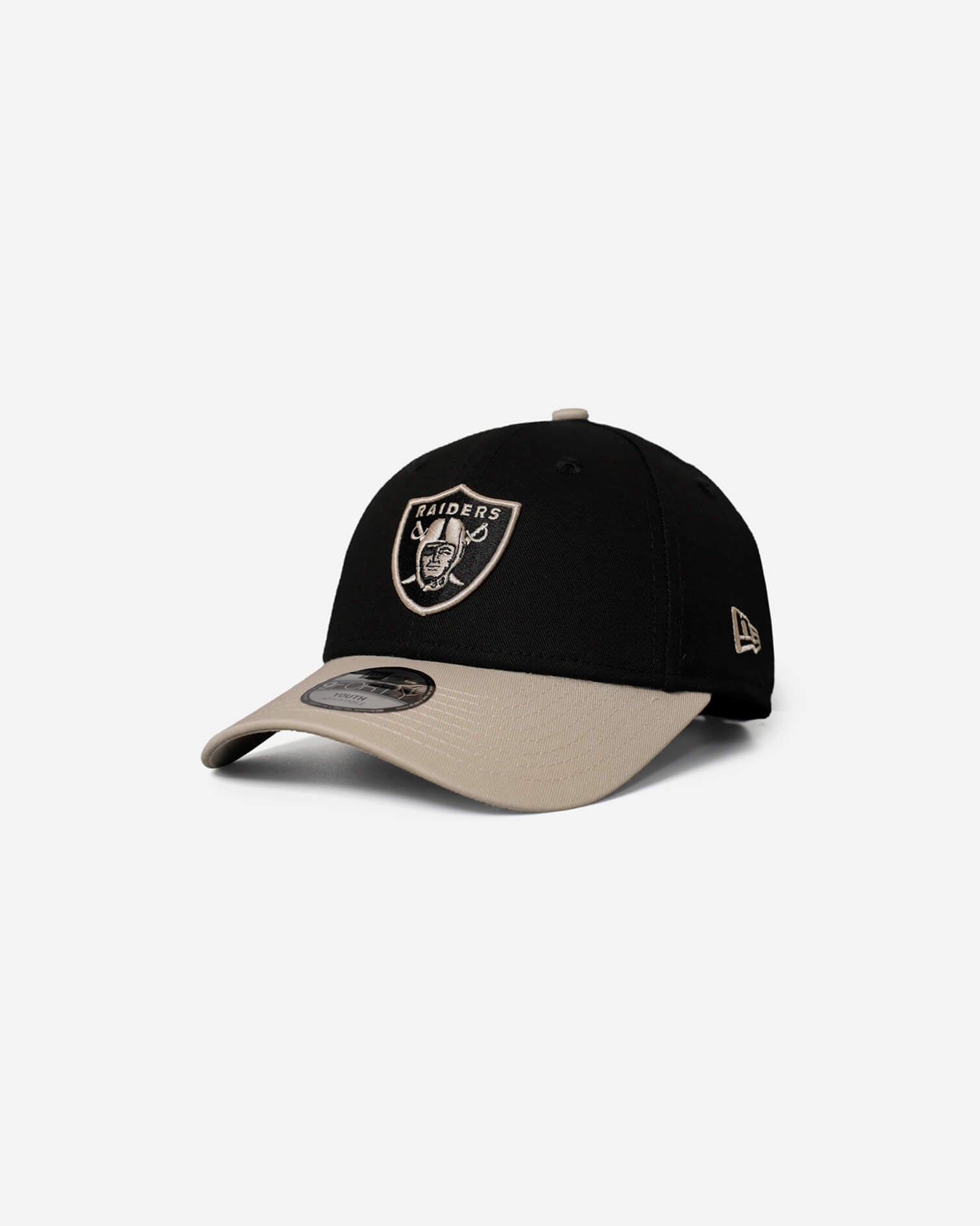 Las Vegas Raiders 9Forty Youth Kids Black Stone