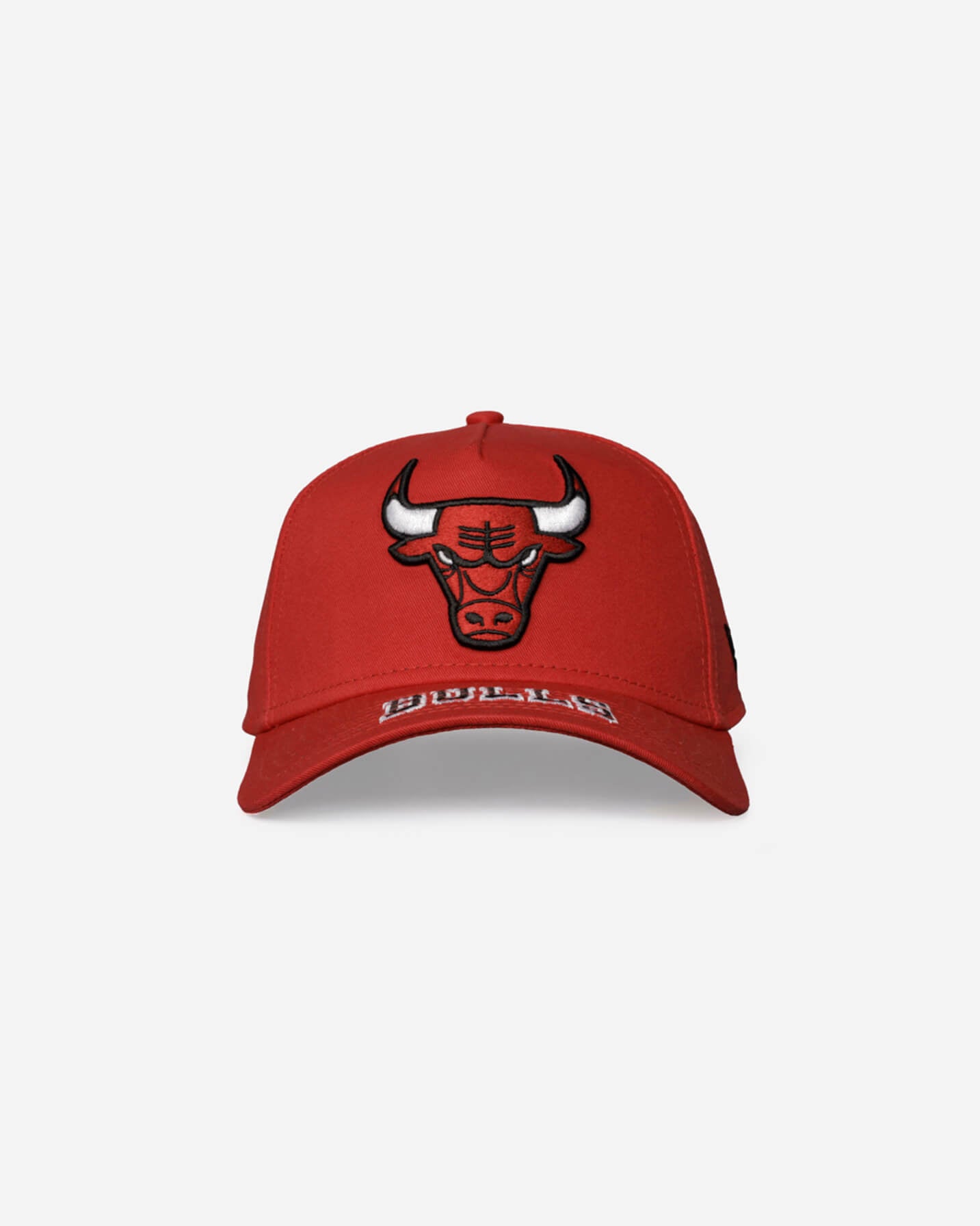 Chicago Bulls 9Forty A-Frame Team Visor Wordmark Snapback