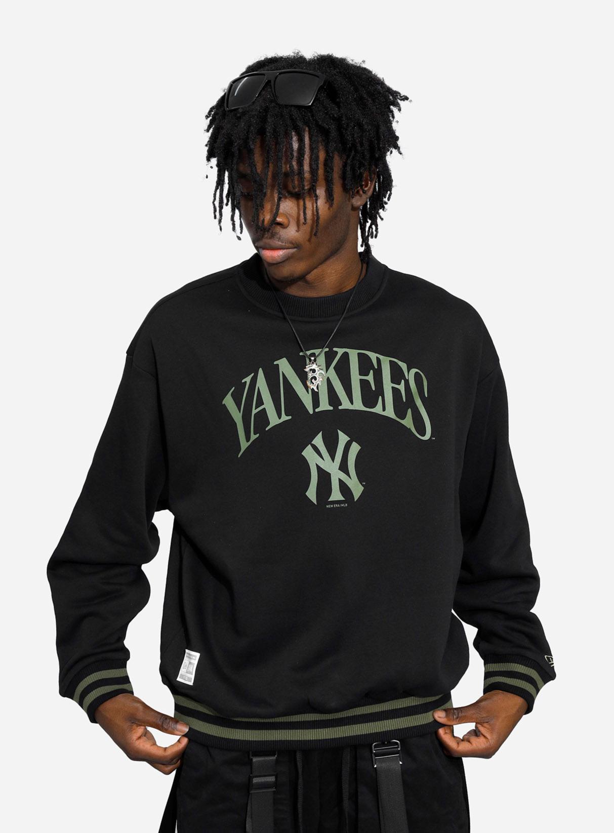 New York Yankees Strip Oversize Sweatshirt