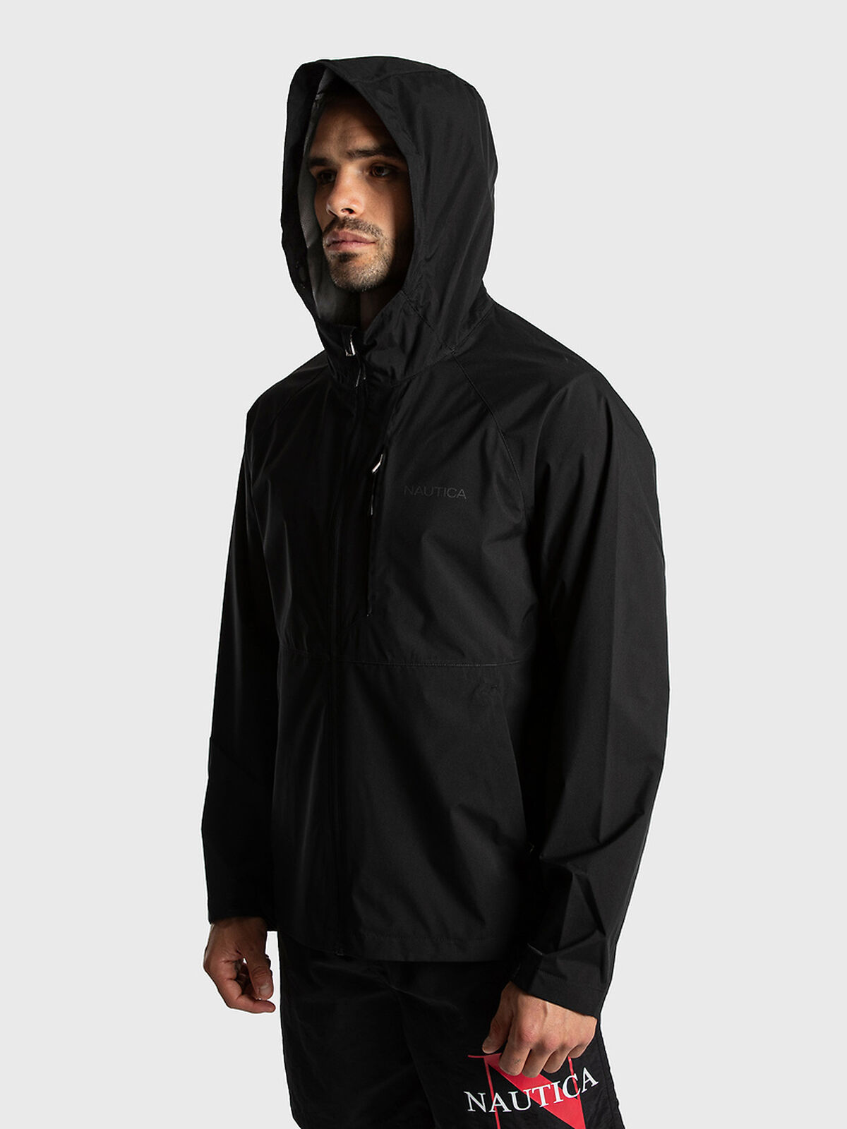 Nautica Lightweight Regular Fit Packable Shell Jacket
