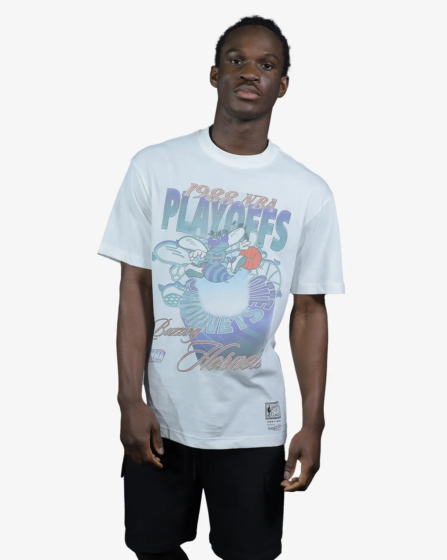 Charlotte Hornets Vintage Hardlight T-Shirt