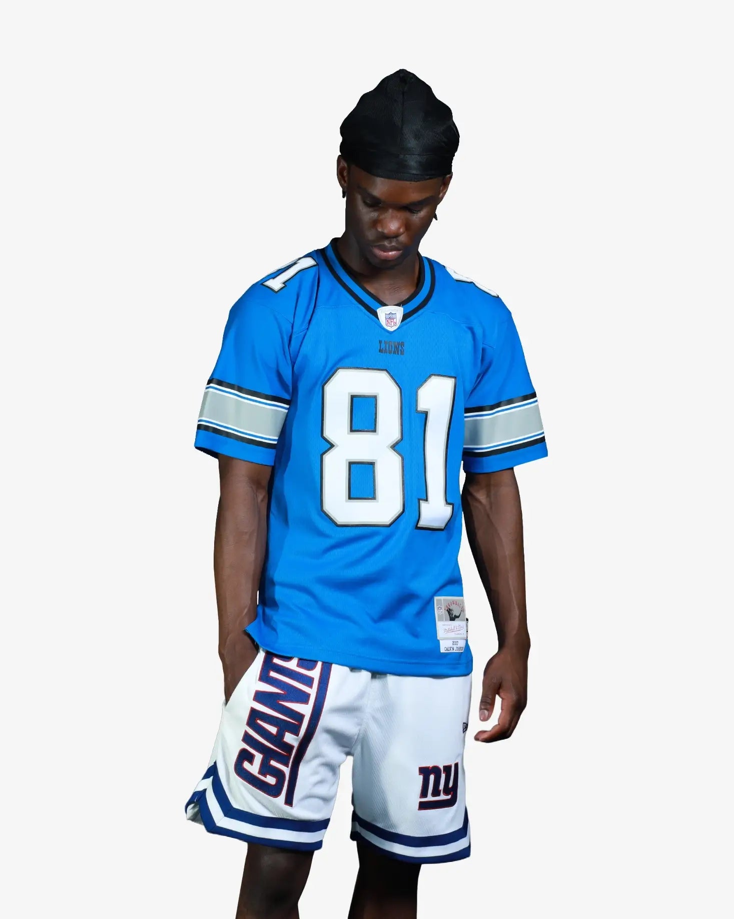 Detroit Lions Calvin Johnson NFL Game Jersey