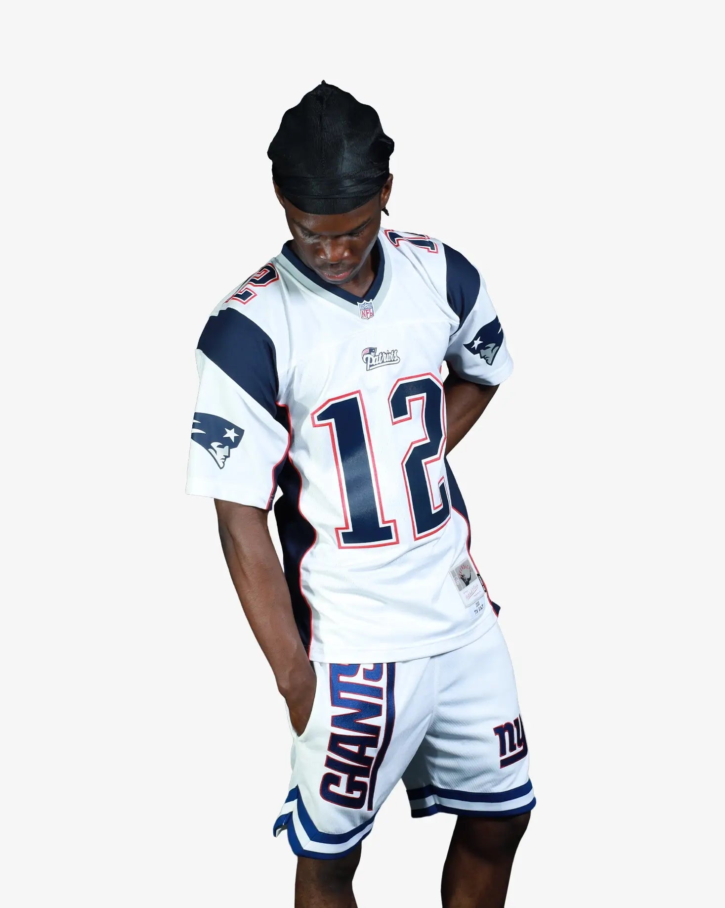 New England Tom Brady Patriots Mesh Jersey
