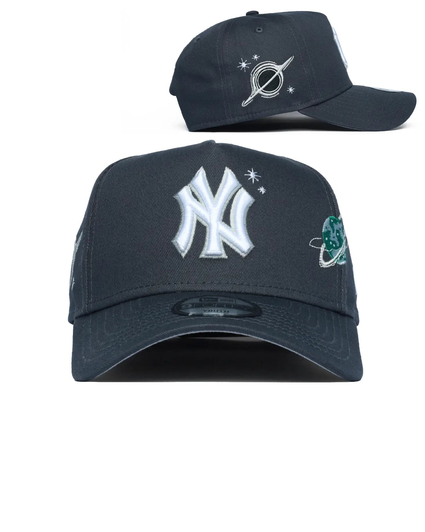 New York Yankees Planets 9Forty A-Frame Youth Adjustable