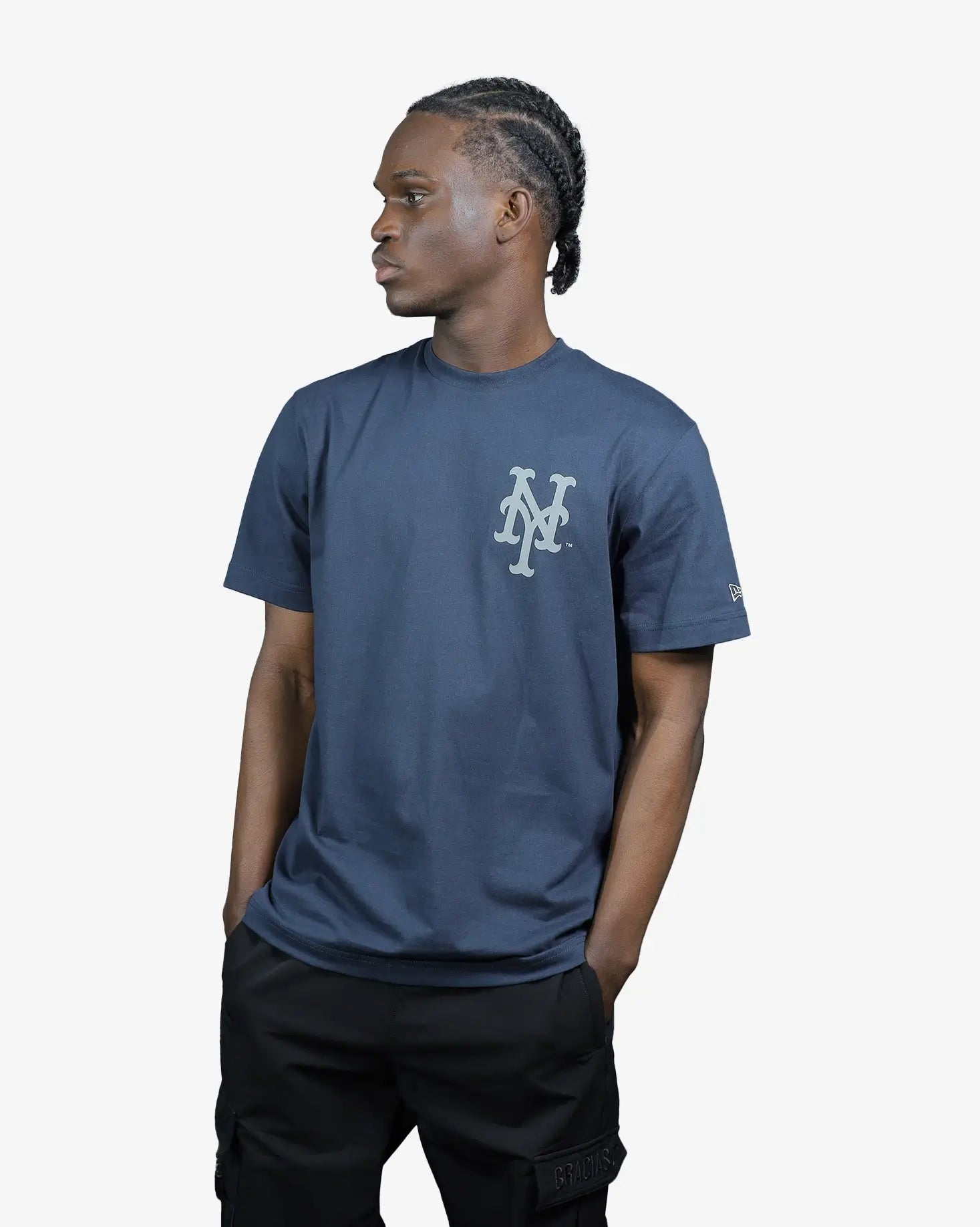 New York Mate Reflective Print MLB  T-Shirt