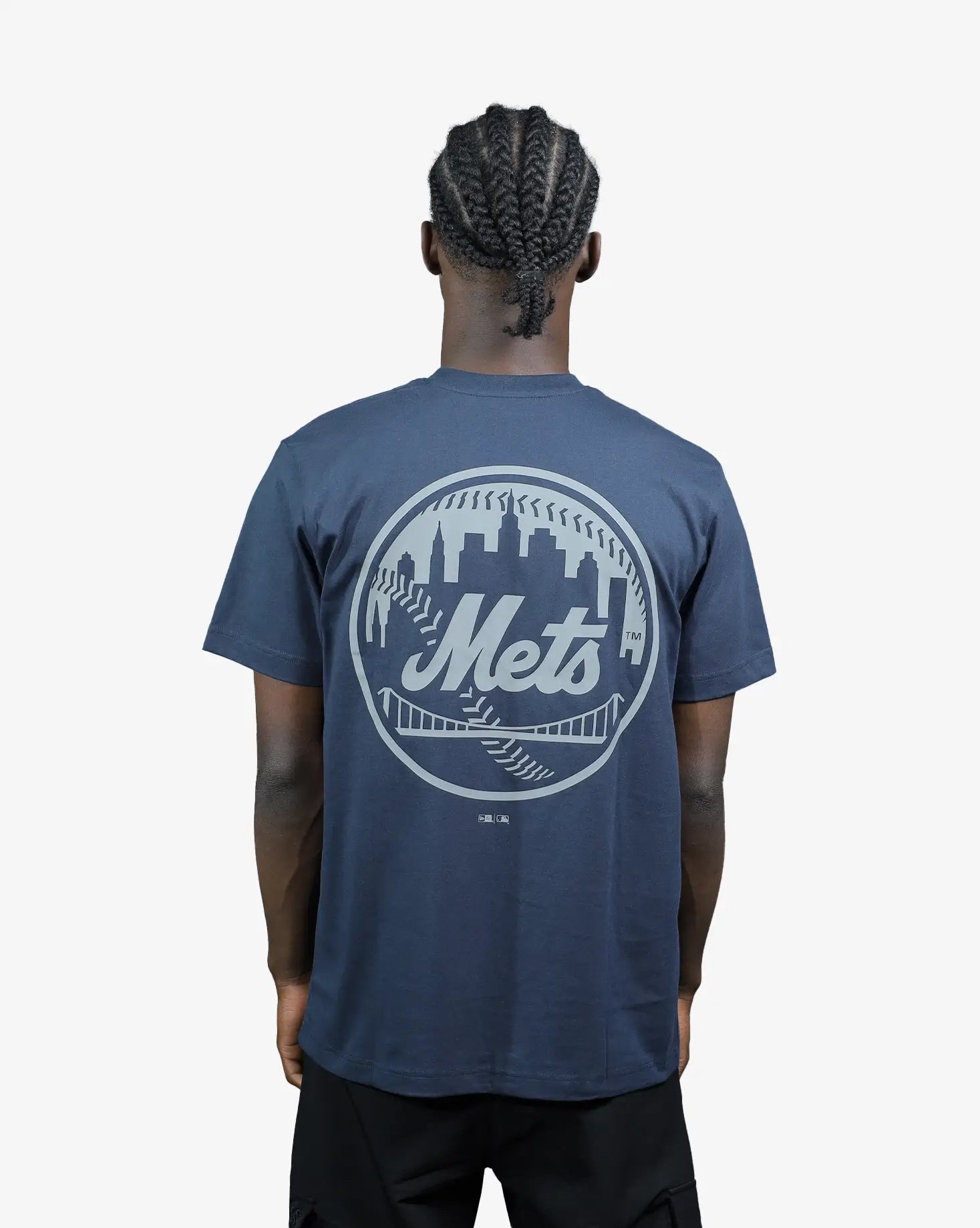 New York Mate Reflective Print MLB  T-Shirt