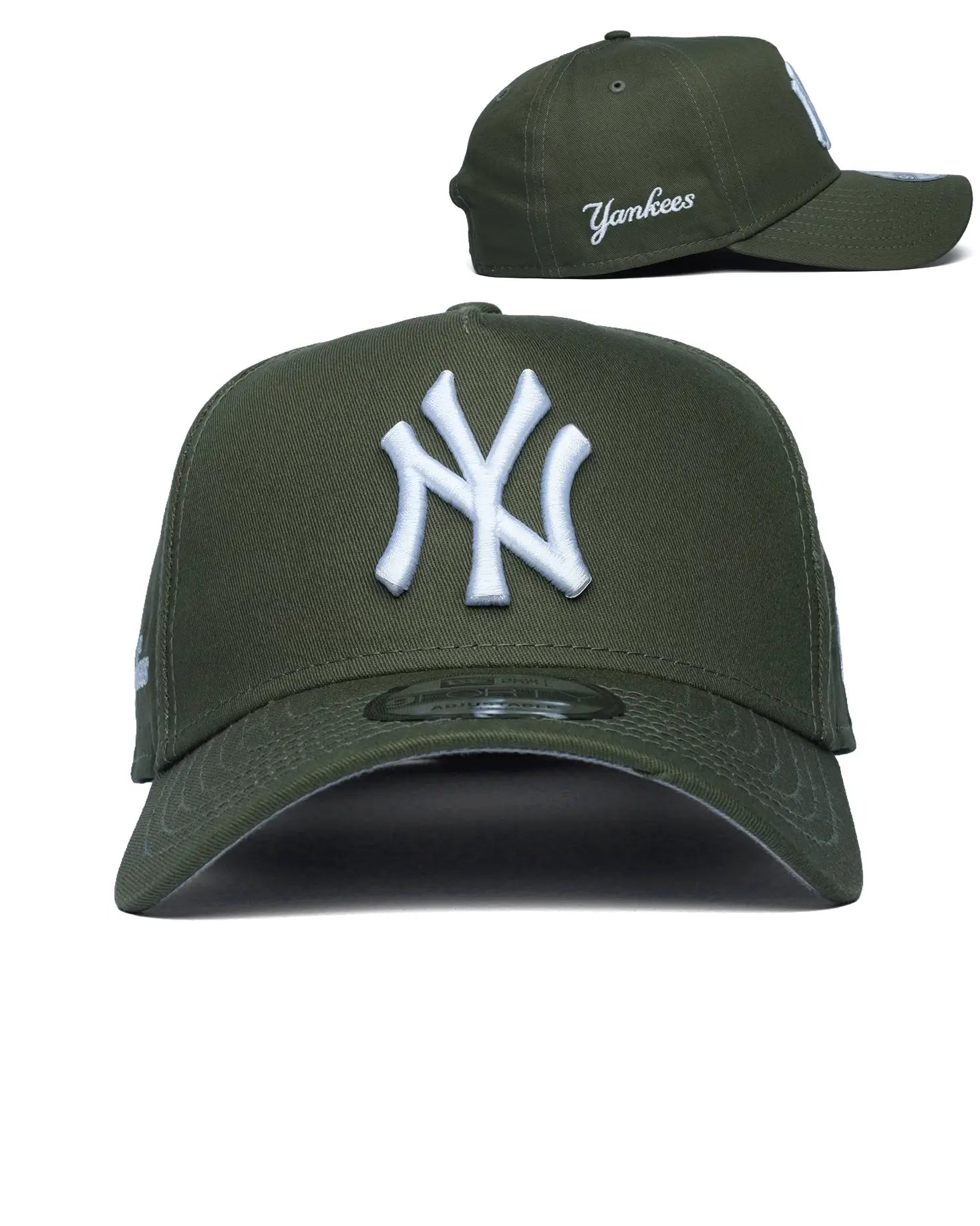 New York Yankees Script 9Forty A-Frame Adjustable Hat