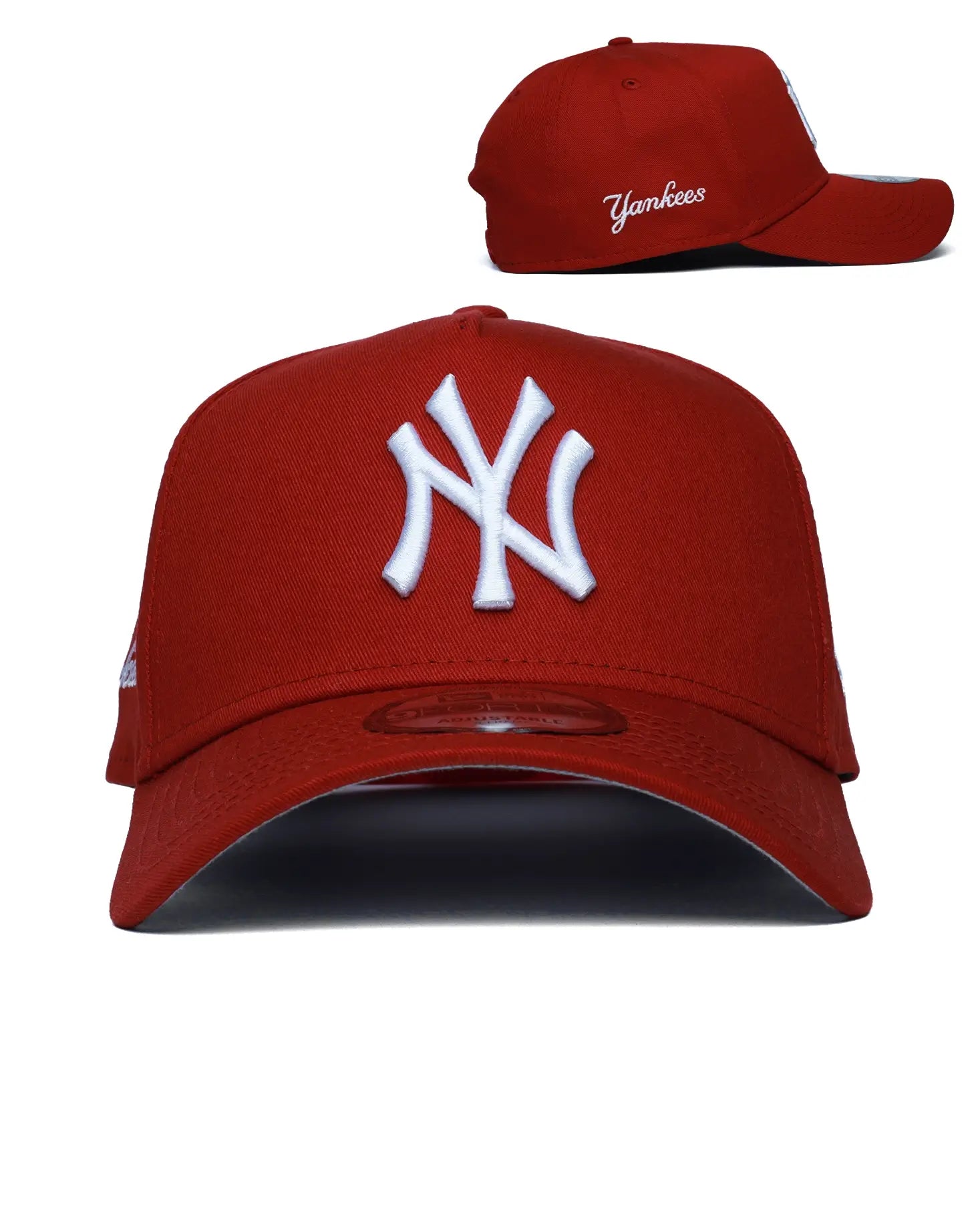 New York Yankees Script 9Forty A-Frame Adjustable Hat