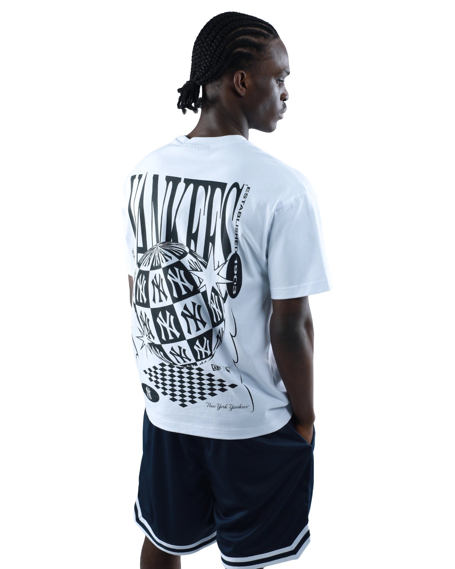 New York Yankeesric Abstract Oversized T-Shirt