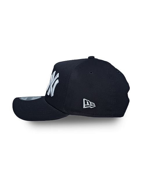 NY Yankees Double Logo 9FORTY A-Frame Snapback