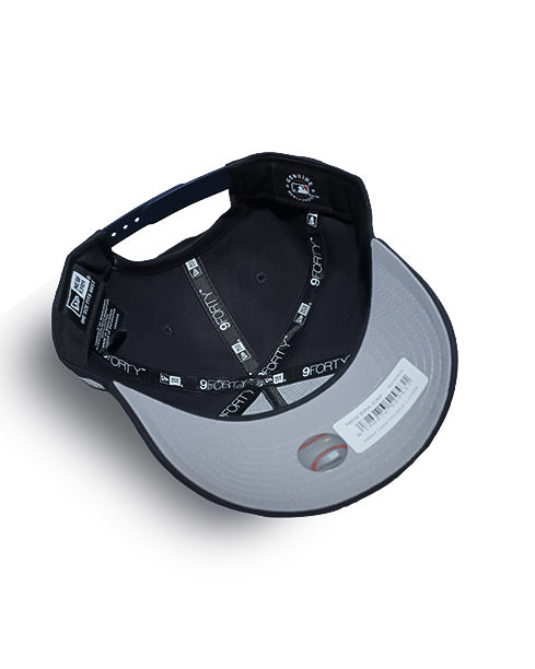 NY Yankees Double Logo 9FORTY A-Frame Snapback