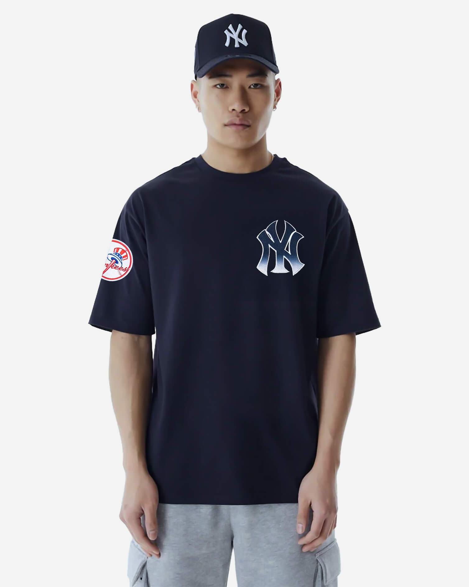 New York Yankees Higher Fade Oversized T-Shirt
