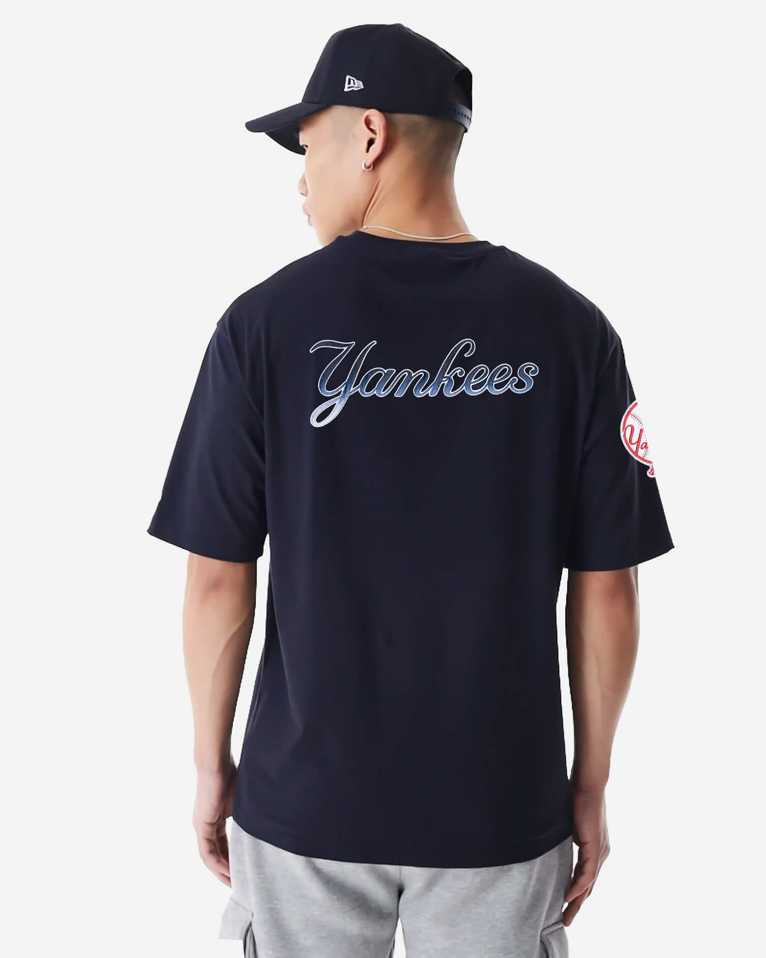New York Yankees Higher Fade Oversized T-Shirt