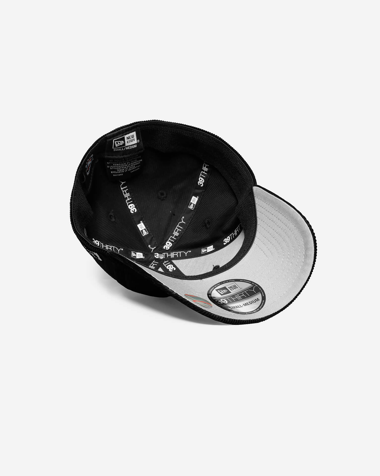 New York Yankees 39Thirty Black Cord Fitted
