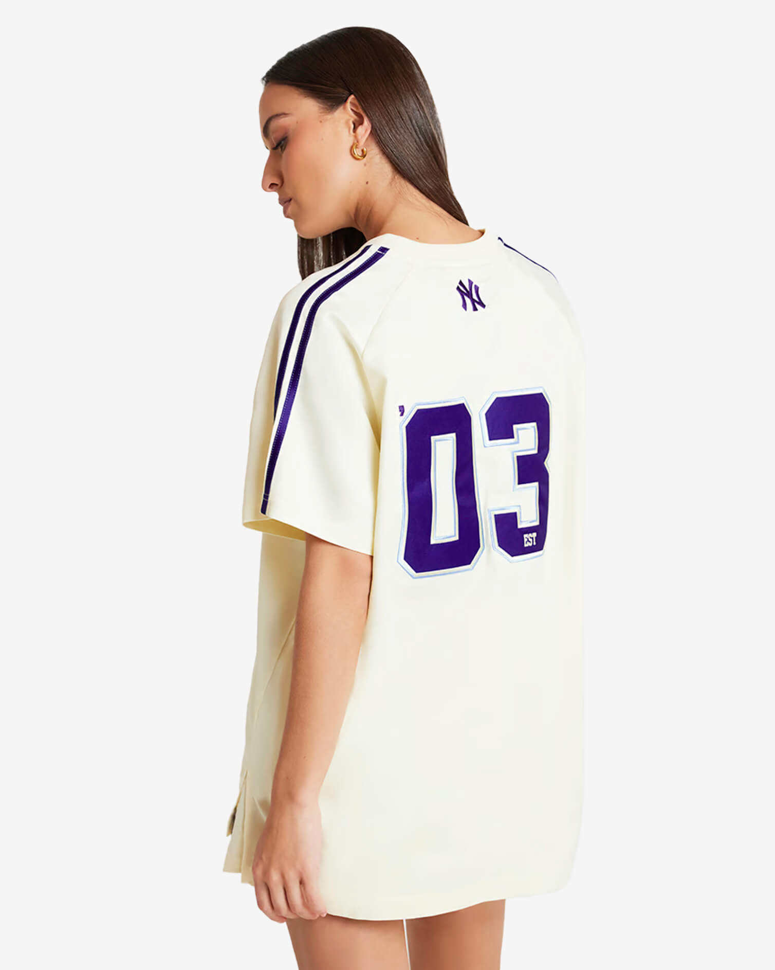 New York Yankees Stripe Football Jersey