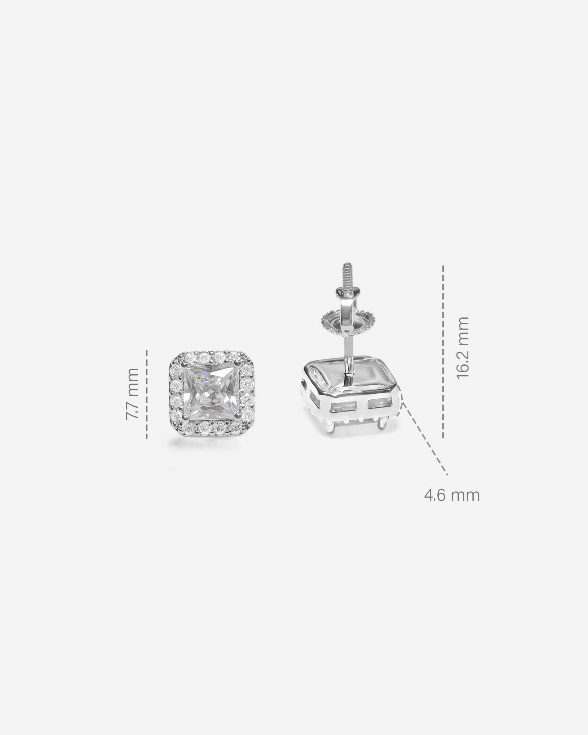 Pure Radiance Ultra 925 Silver Stud Earrings