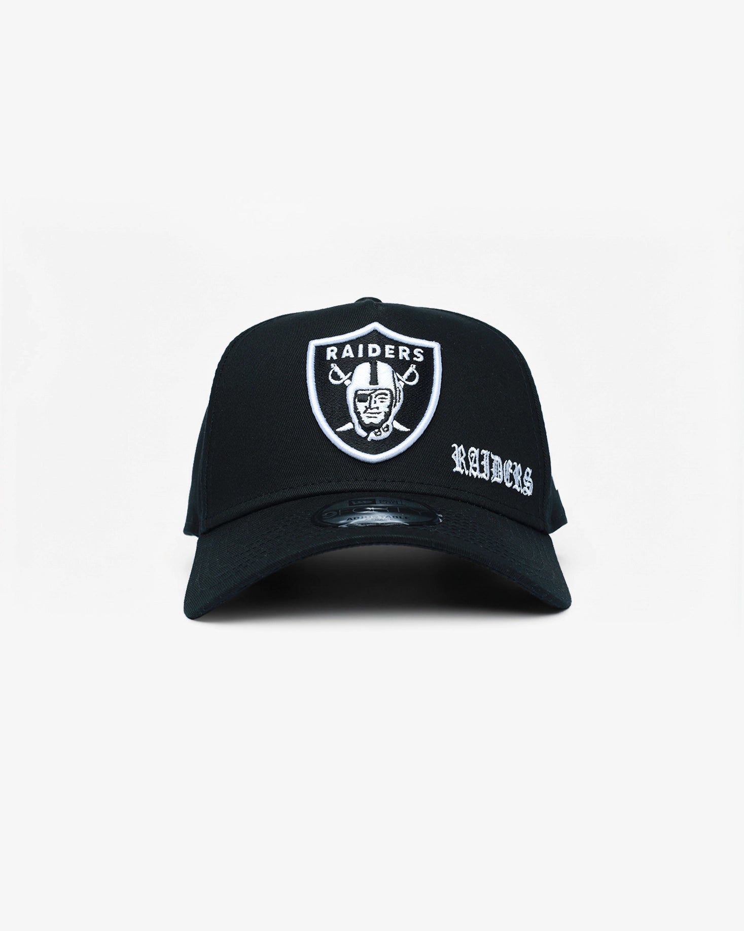 Las Vegas Raiders Gothic Flawless 9Forty A-Frame Adjustable Hat