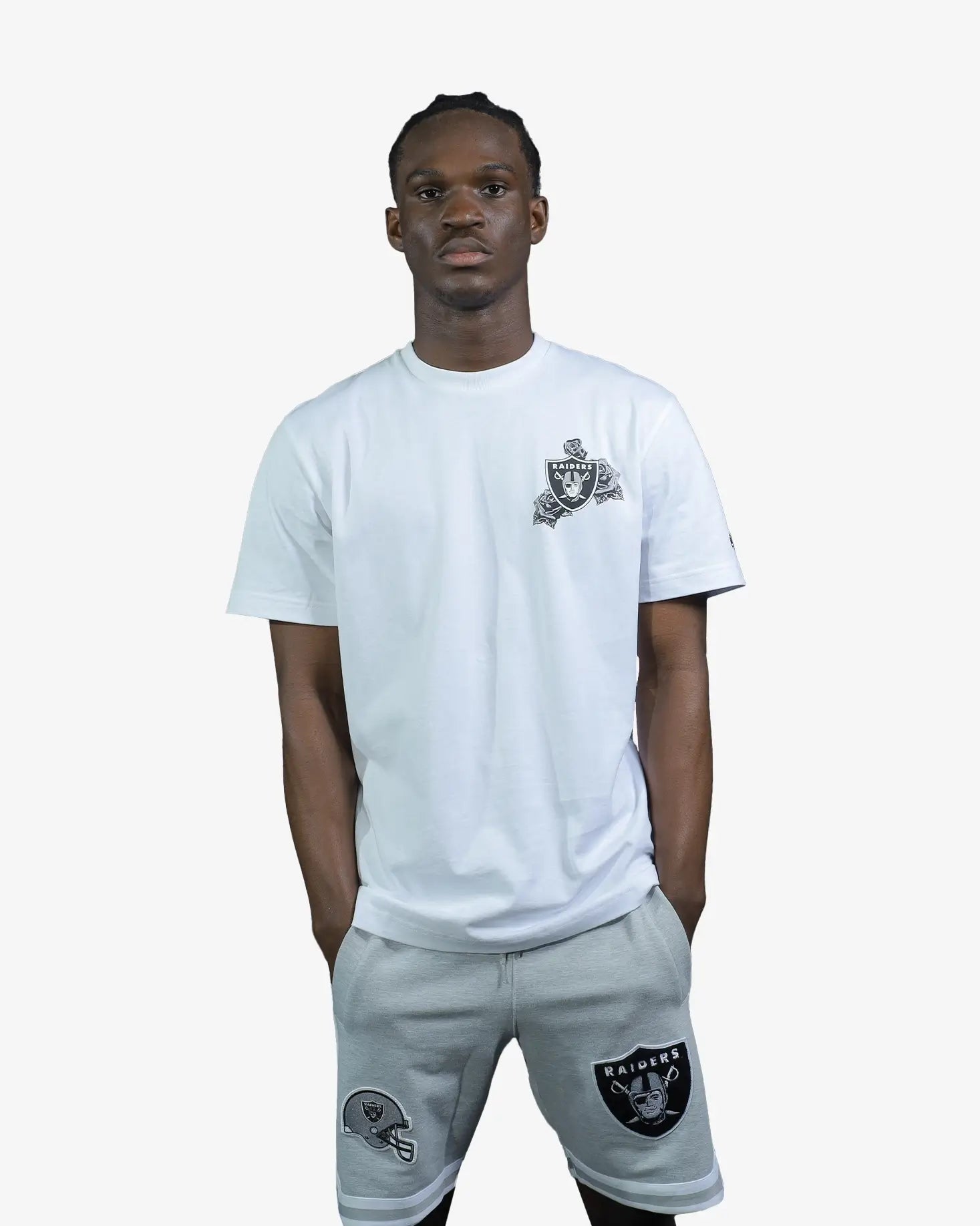 Las Vegas Raiders Trend Pop Grunge Rose T-Shirt