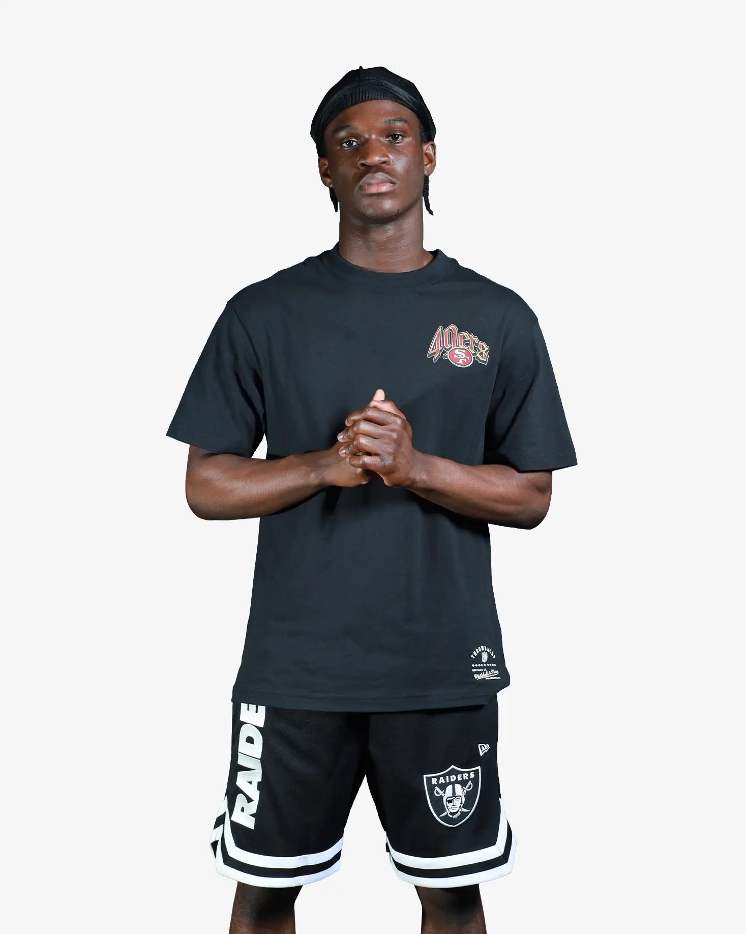 San Francisco Giants 49Ers Gothic Black T-Shirt