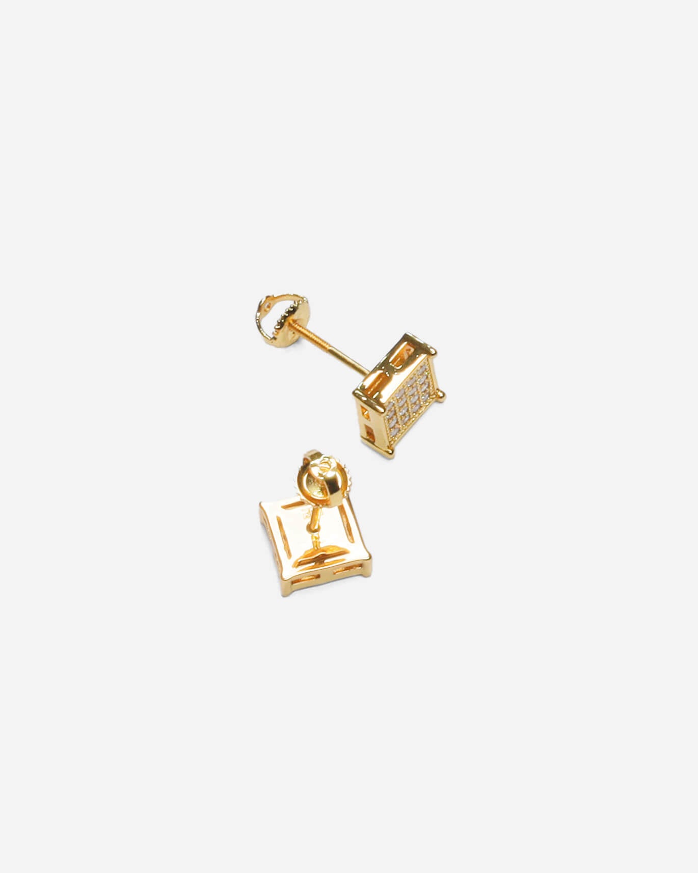 Timeless Squire Design Gold Earrings