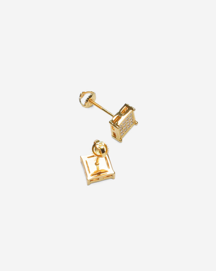 Timeless Squire Design Gold Earrings